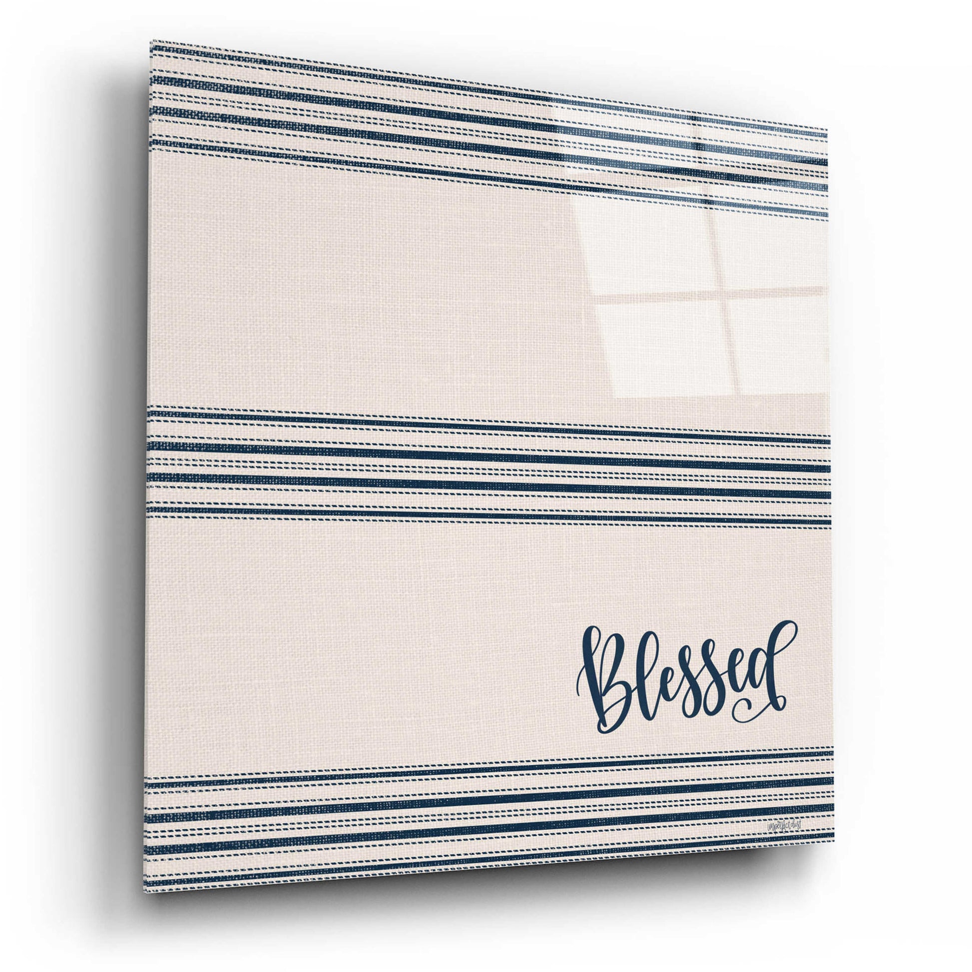 Epic Art 'Blessed 2' by Imperfect Dust, Acrylic Glass Wall Art,12x12