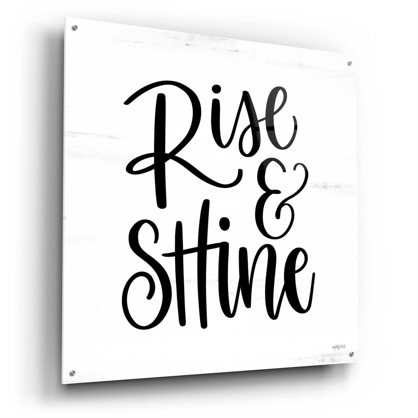 Epic Art 'Rise & Shine     ' by Imperfect Dust, Acrylic Glass Wall Art,36x36