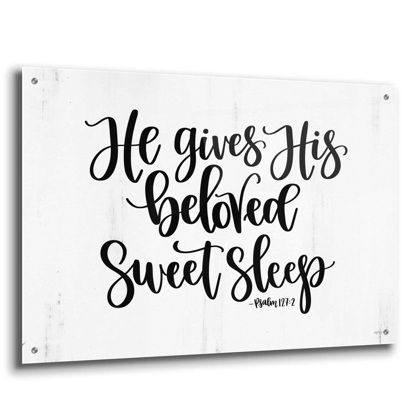 Epic Art 'Sweet Sleep    ' by Imperfect Dust, Acrylic Glass Wall Art,36x24