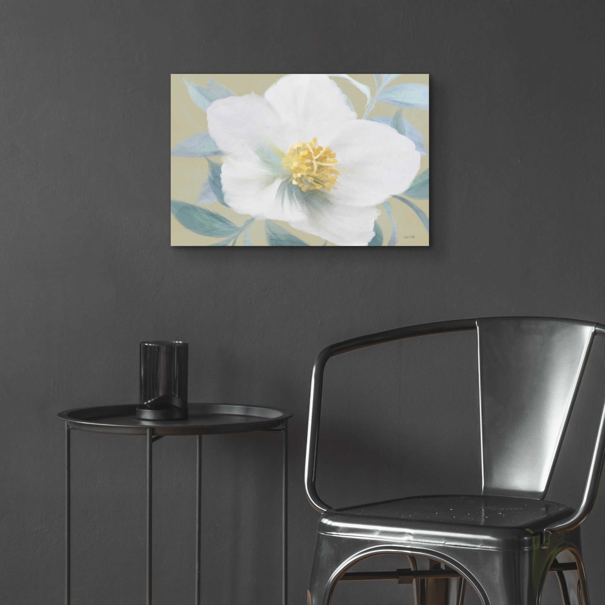 Epic Art 'Golden Bloom' by House Fenway, Acrylic Glass Wall Art,24x16