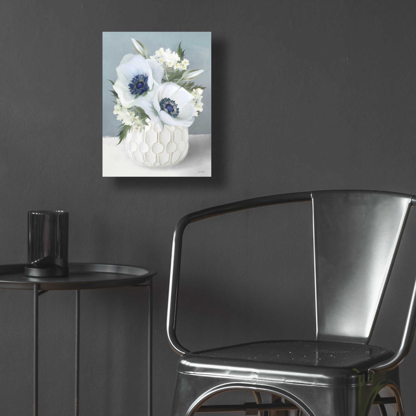 Epic Art 'Anemones in Blue II' by House Fenway, Acrylic Glass Wall Art,12x16