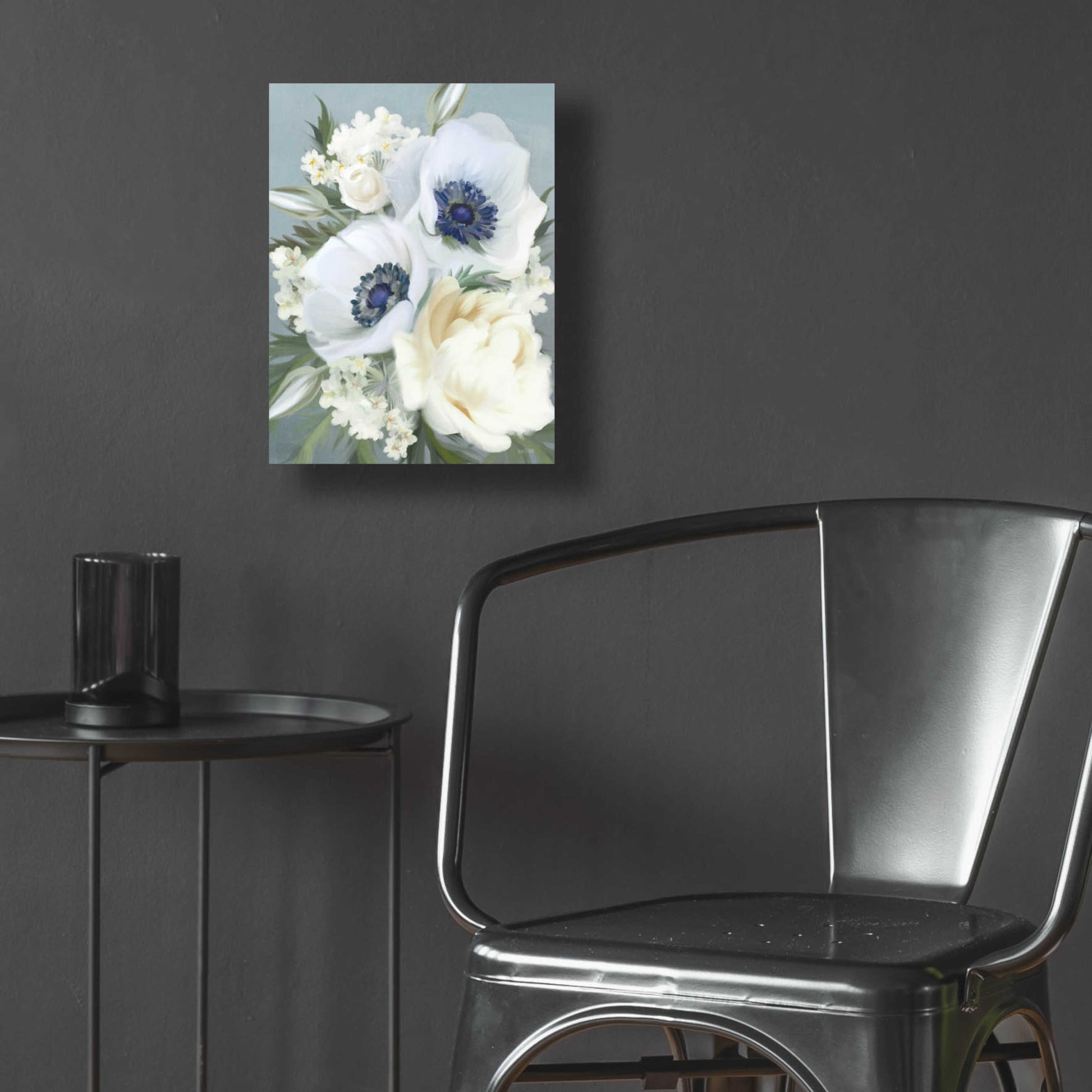 Epic Art 'Anemones in Blue III' by House Fenway, Acrylic Glass Wall Art,12x16