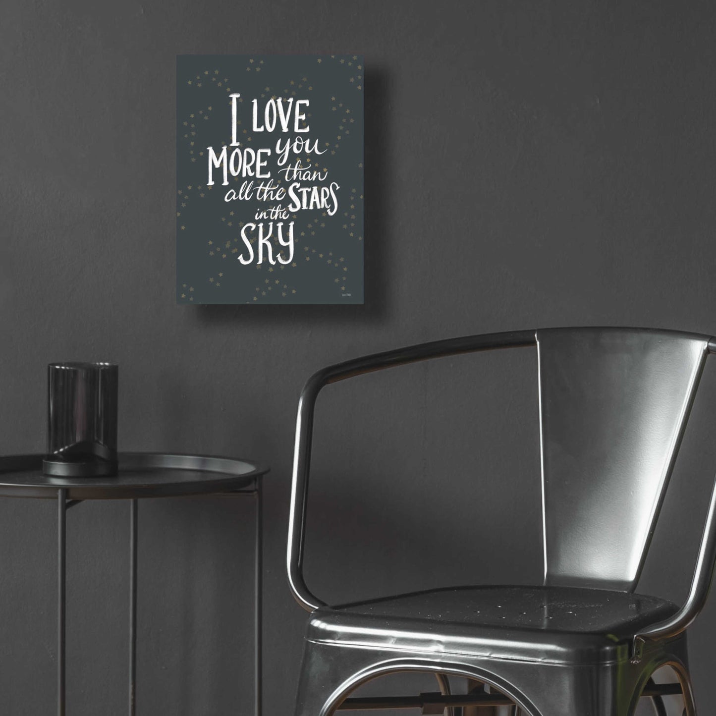 Epic Art 'I Love You More   ' by House Fenway, Acrylic Glass Wall Art,12x16