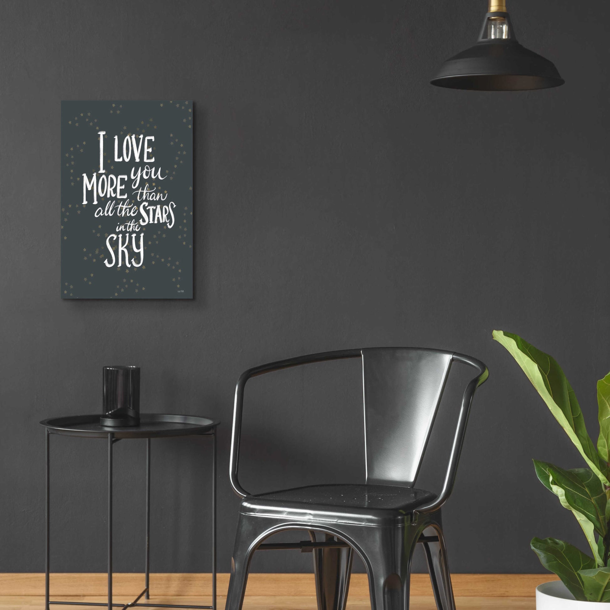 Epic Art 'I Love You More   ' by House Fenway, Acrylic Glass Wall Art,16x24