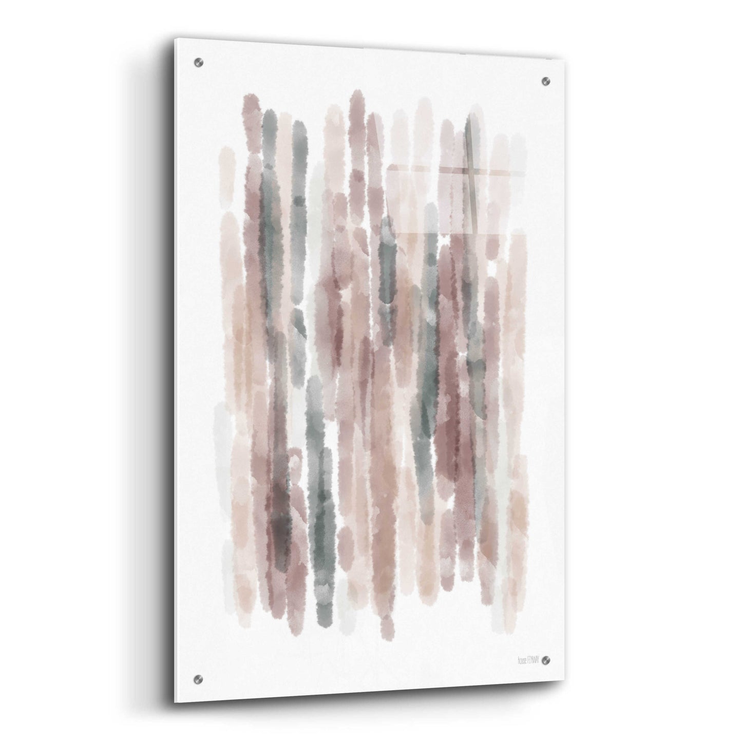 Epic Art 'Glam Abstract' by House Fenway, Acrylic Glass Wall Art,24x36