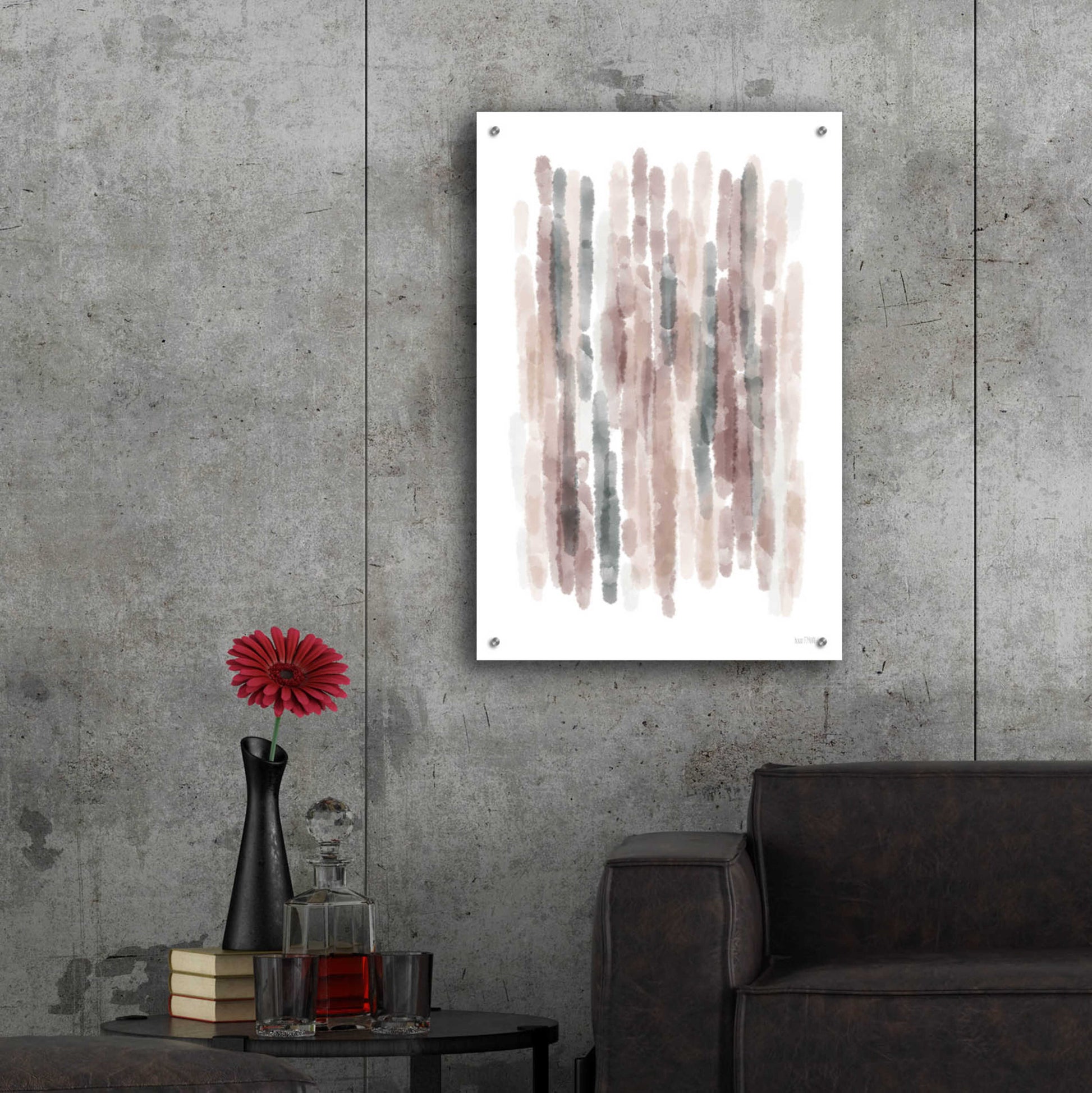 Epic Art 'Glam Abstract' by House Fenway, Acrylic Glass Wall Art,24x36