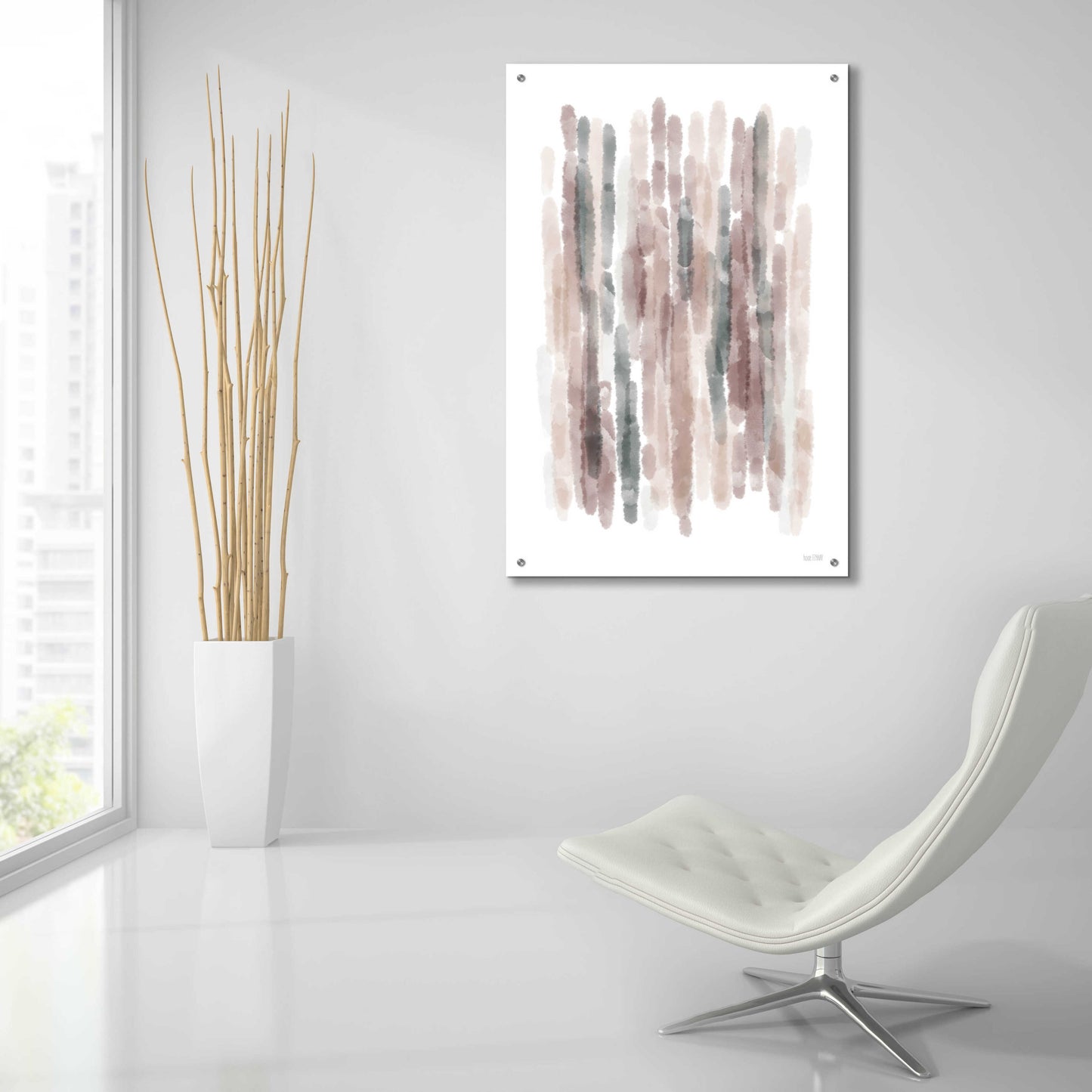 Epic Art 'Glam Abstract' by House Fenway, Acrylic Glass Wall Art,24x36