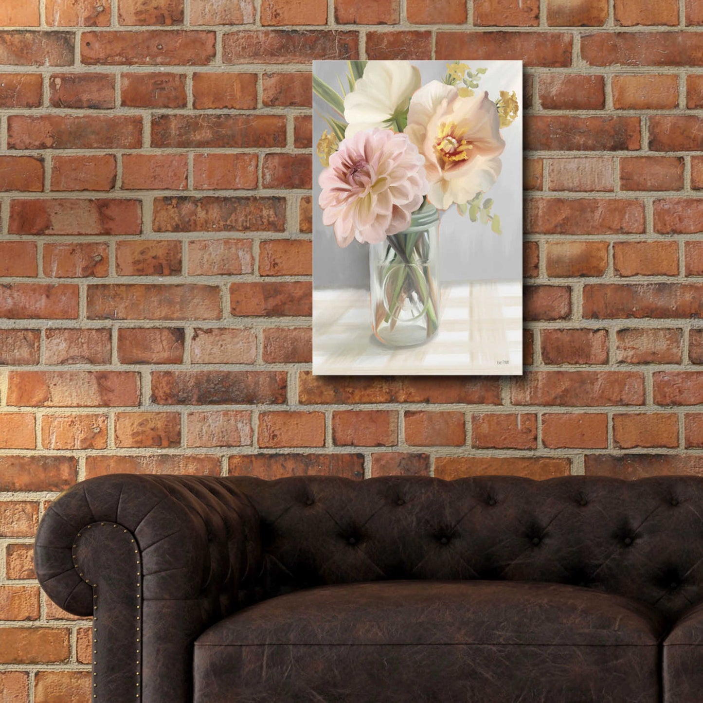 Epic Art 'Fresh Flowers For You' by House Fenway, Acrylic Glass Wall Art,16x24