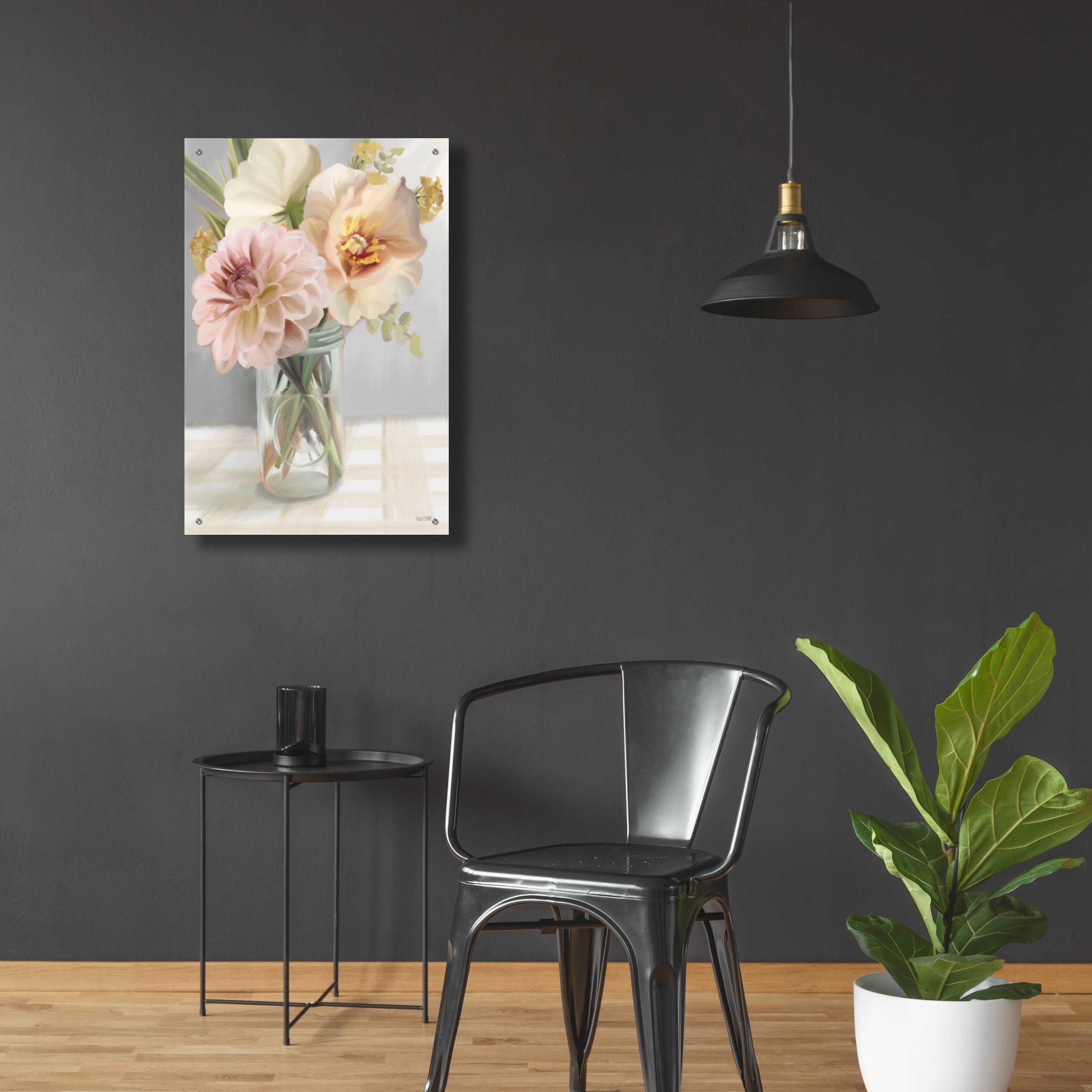 Epic Art 'Fresh Flowers For You' by House Fenway, Acrylic Glass Wall Art,24x36