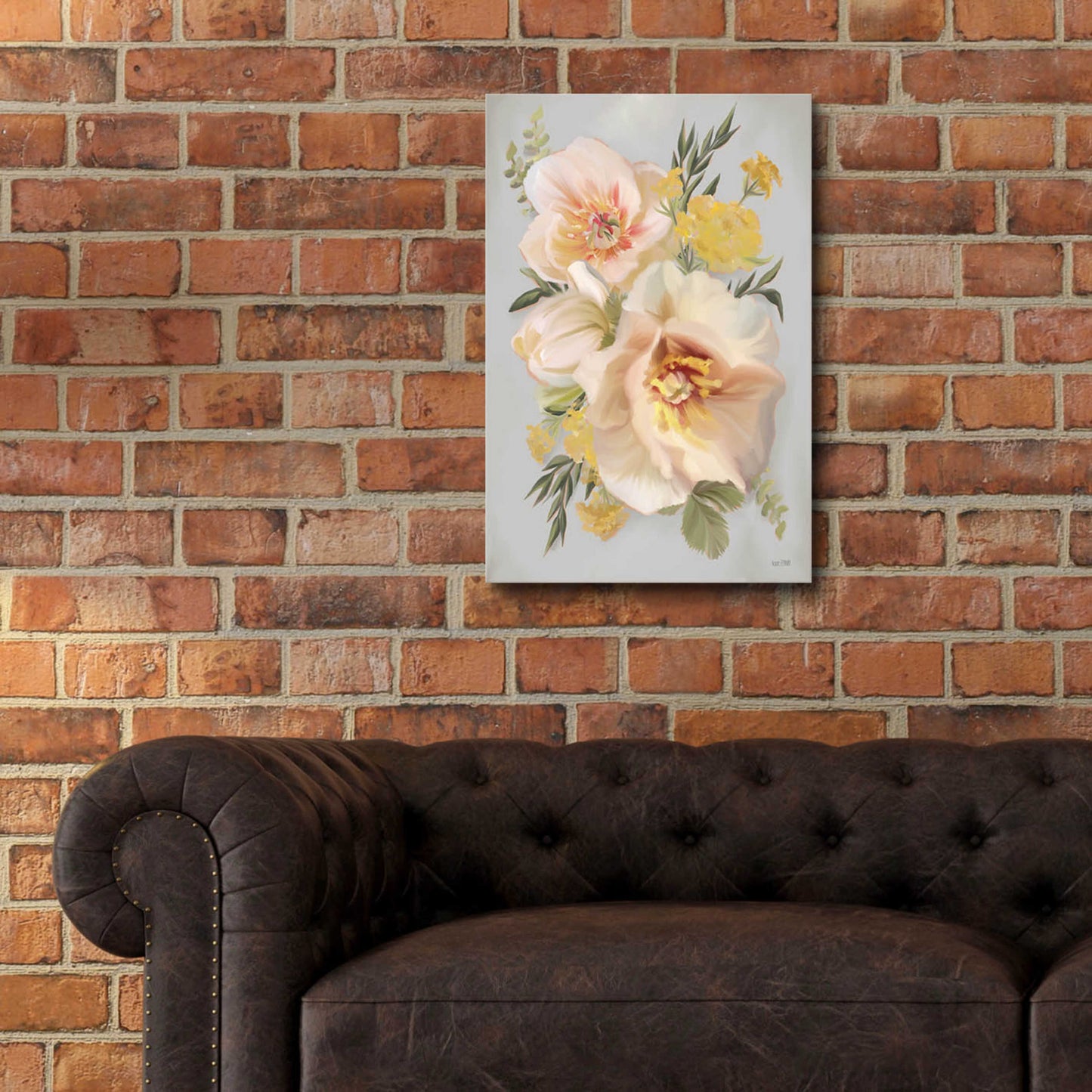 Epic Art 'Wild Anemone Bouquet' by House Fenway, Acrylic Glass Wall Art,16x24