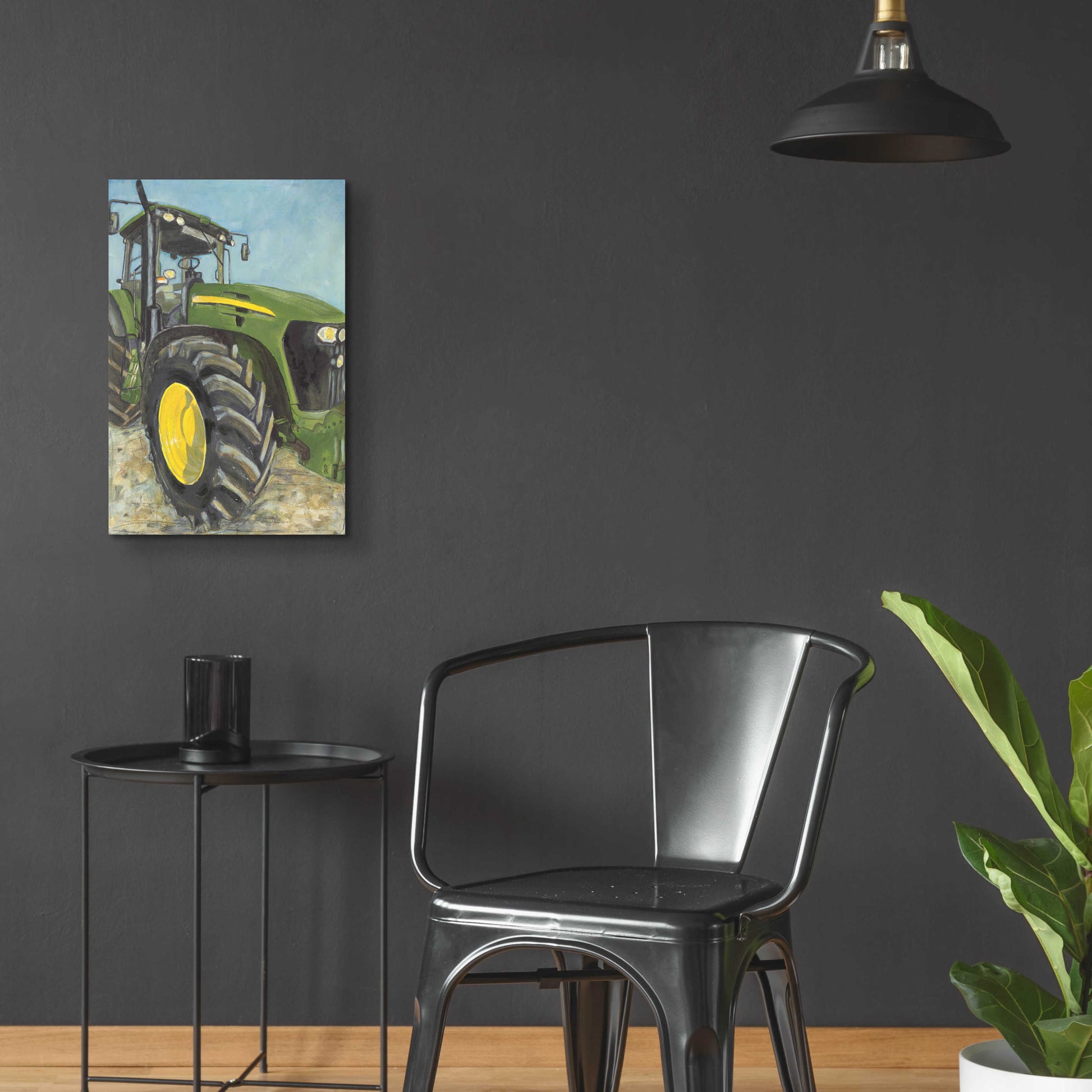 Epic Art 'Farm Days' by Jennifer Holden, Acrylic Glass Wall Art,16x24