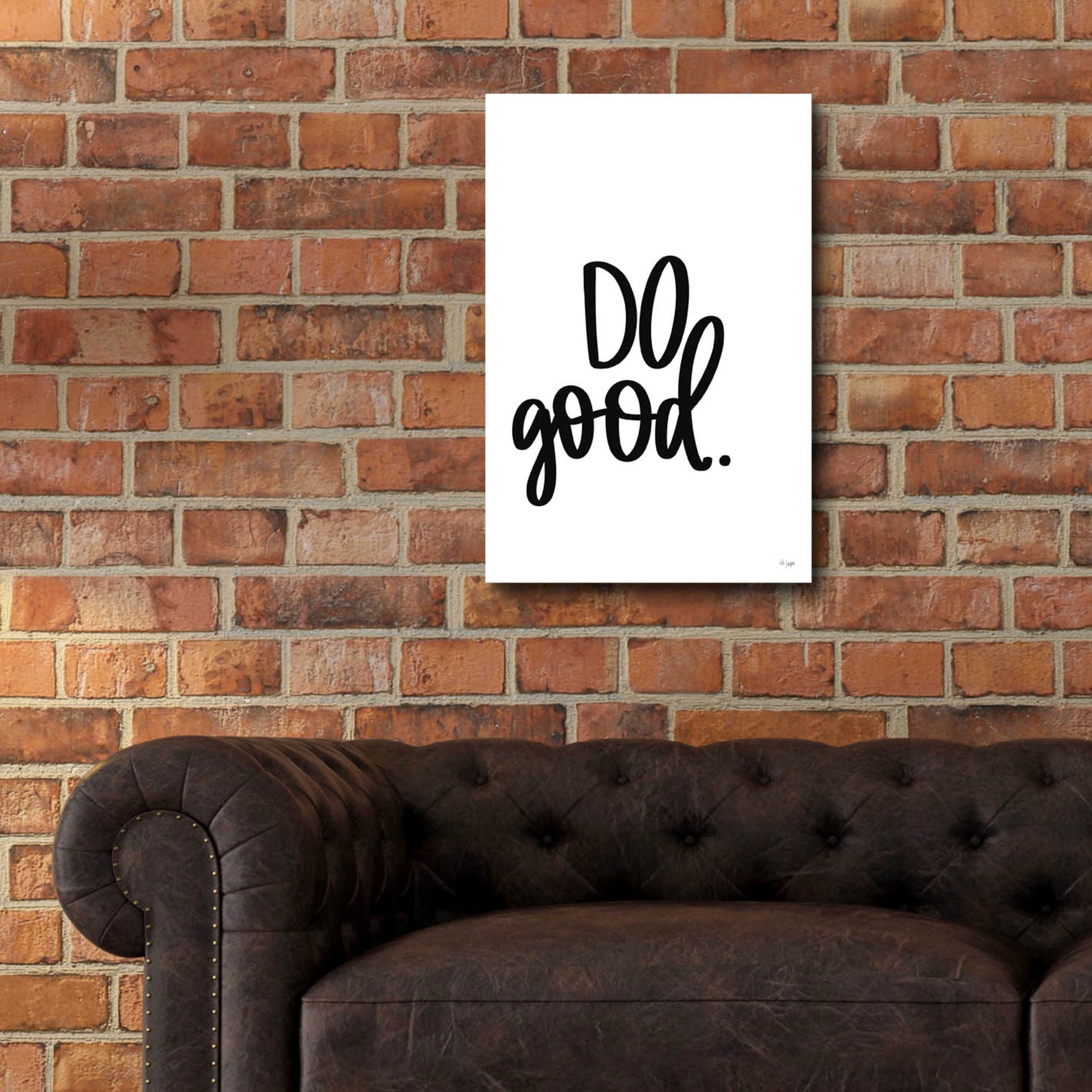 Epic Art 'Do Good' by Jaxn Blvd., Acrylic Glass Wall Art,16x24