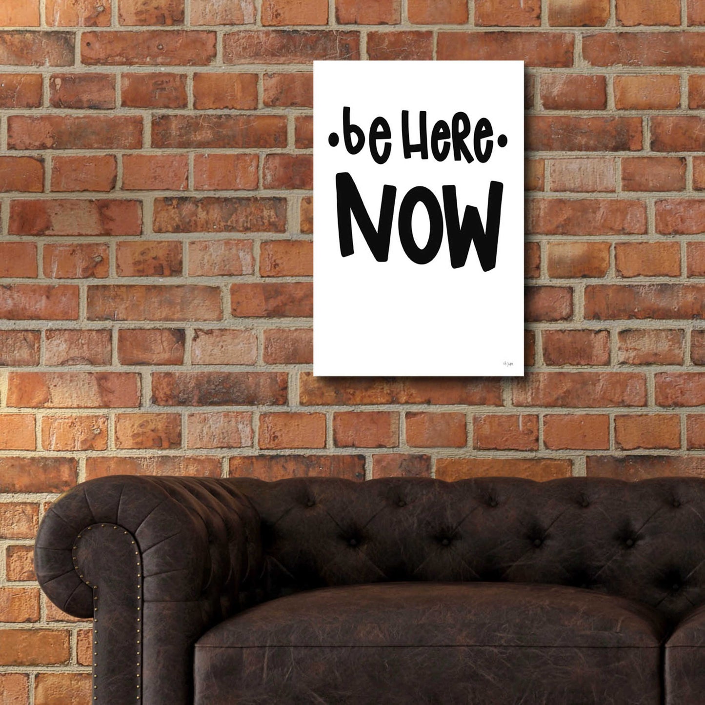 Epic Art 'Be Here Now' by Jaxn Blvd., Acrylic Glass Wall Art,16x24