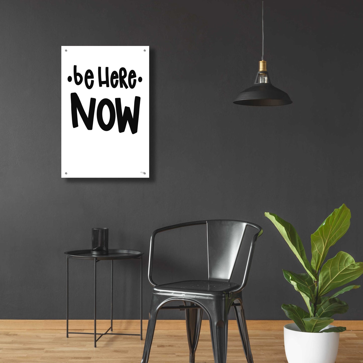 Epic Art 'Be Here Now' by Jaxn Blvd., Acrylic Glass Wall Art,24x36