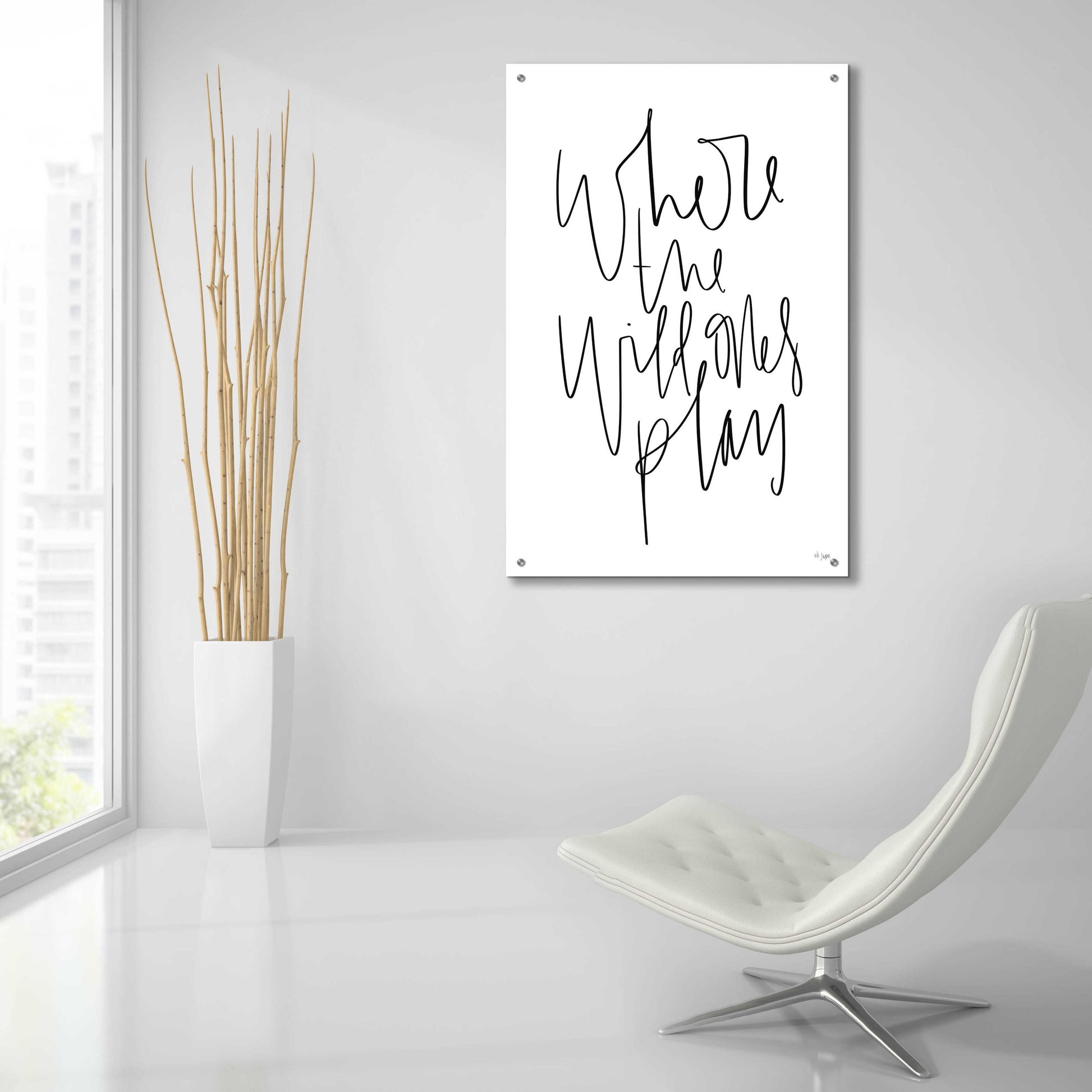 Epic Art 'Where the Wild Ones Play' by Jaxn Blvd., Acrylic Glass Wall Art,24x36