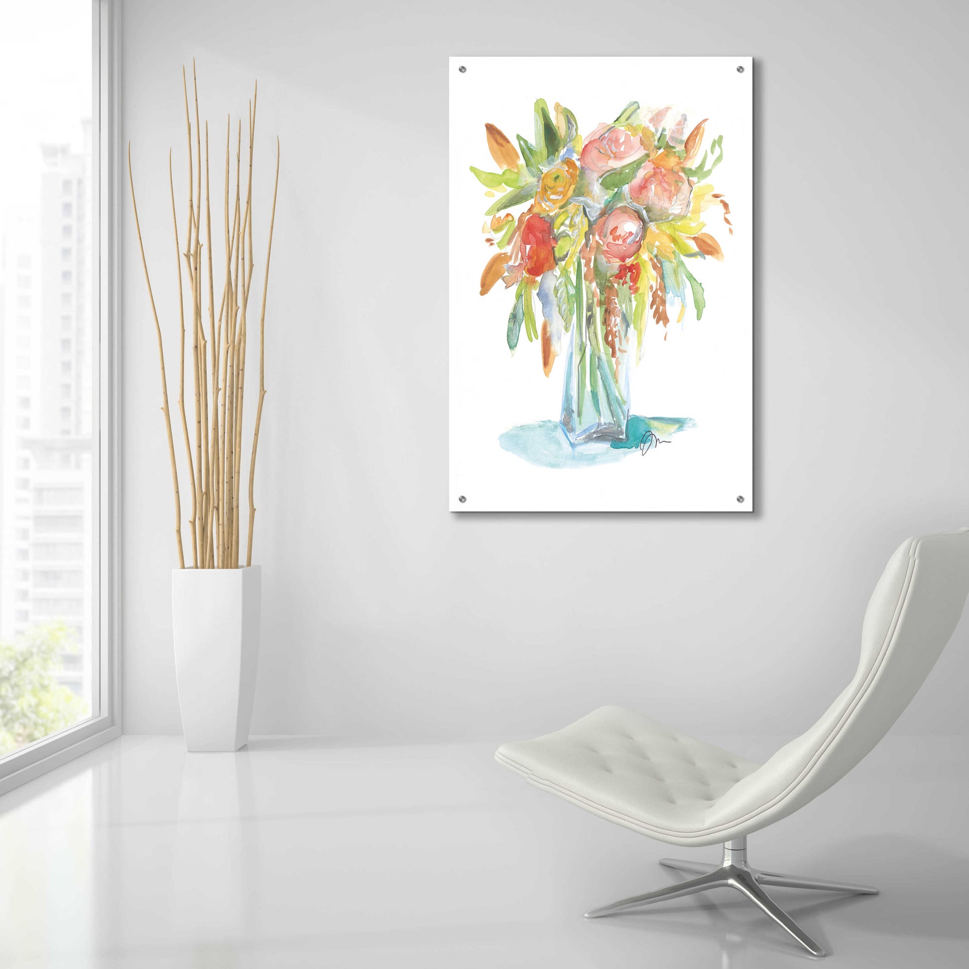 Epic Art 'Spring Memories' by Jessica Mingo, Acrylic Glass Wall Art,24x36