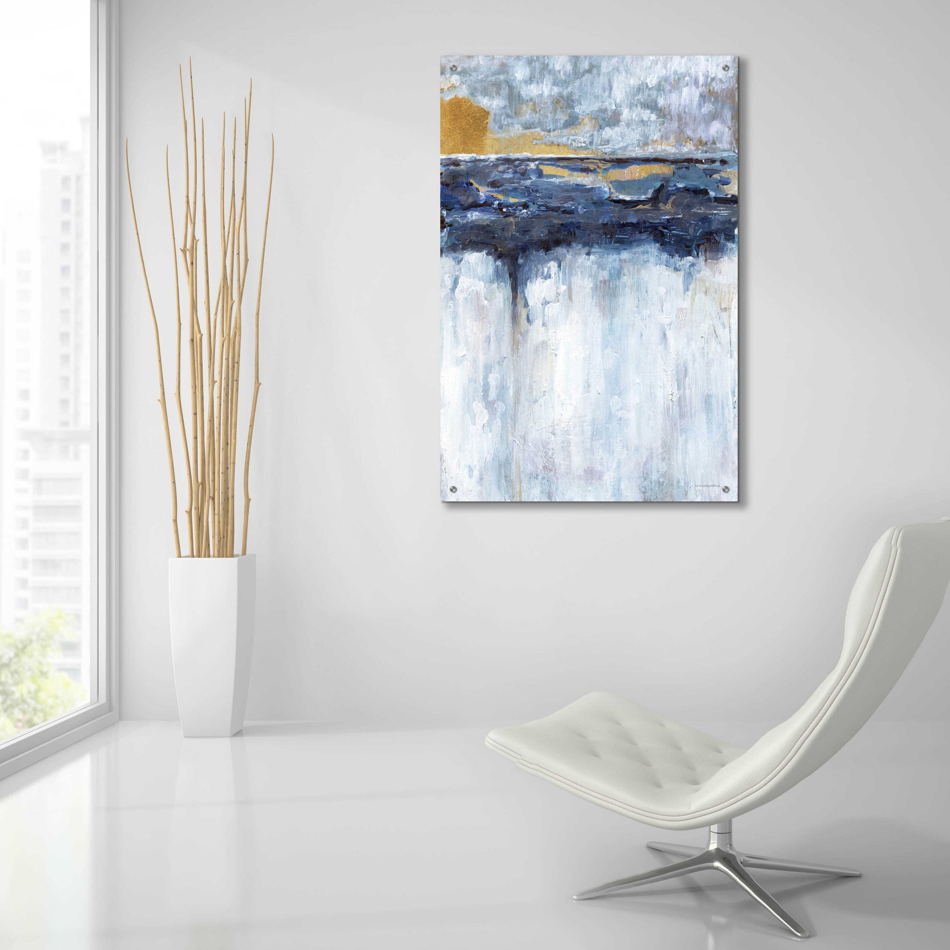 Epic Art 'The Edge' by Kamdon Kreations, Acrylic Glass Wall Art,24x36