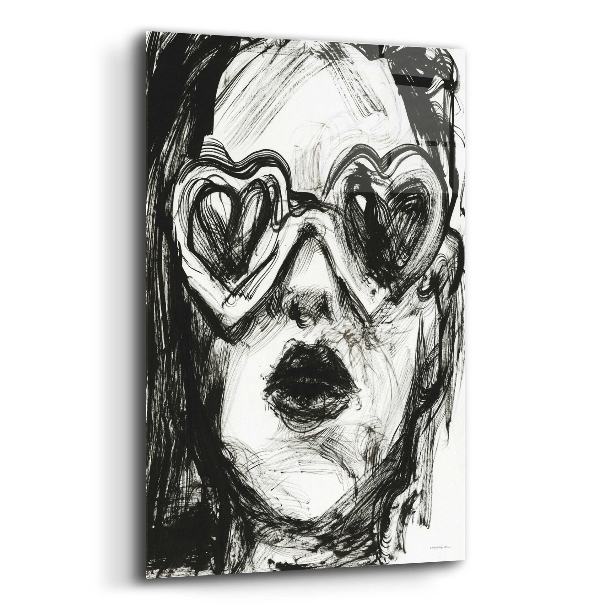 Epic Art 'Love Goggles' by Kamdon Kreations, Acrylic Glass Wall Art,12x16