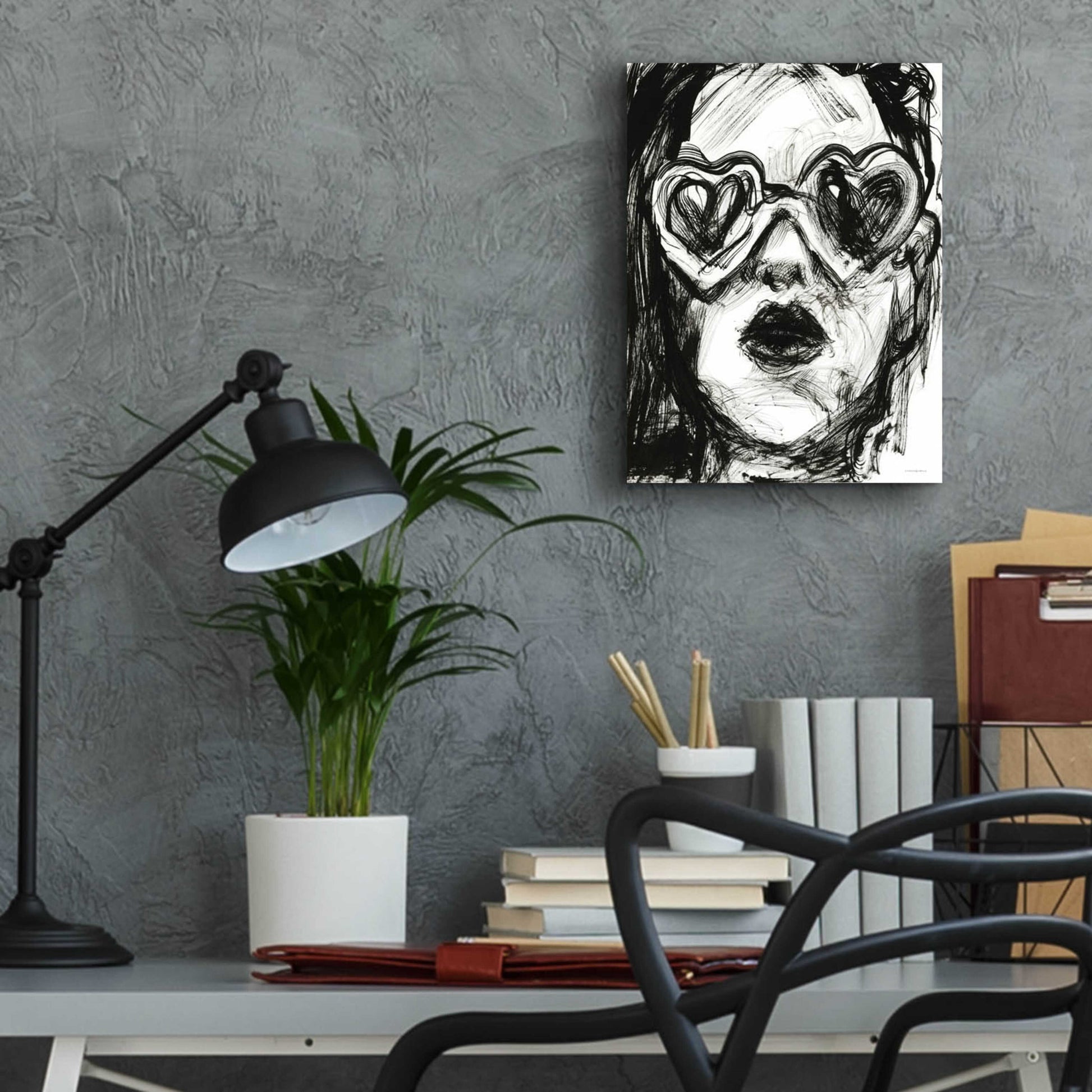 Epic Art 'Love Goggles' by Kamdon Kreations, Acrylic Glass Wall Art,12x16