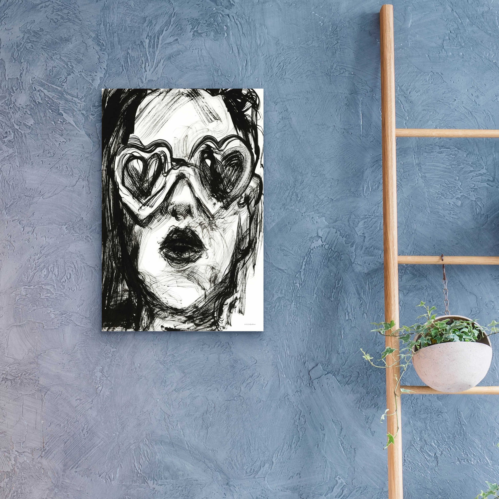 Epic Art 'Love Goggles' by Kamdon Kreations, Acrylic Glass Wall Art,16x24