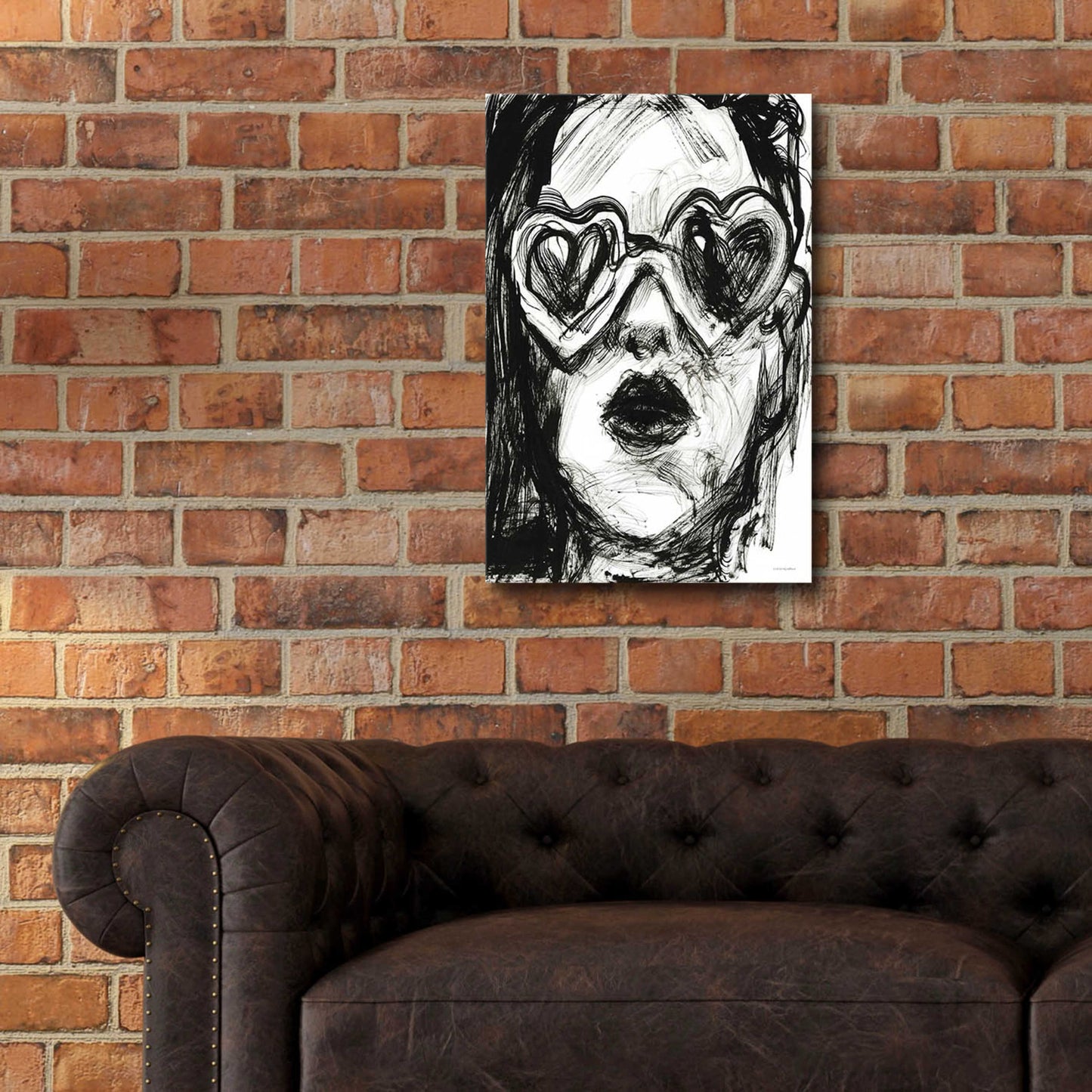 Epic Art 'Love Goggles' by Kamdon Kreations, Acrylic Glass Wall Art,16x24