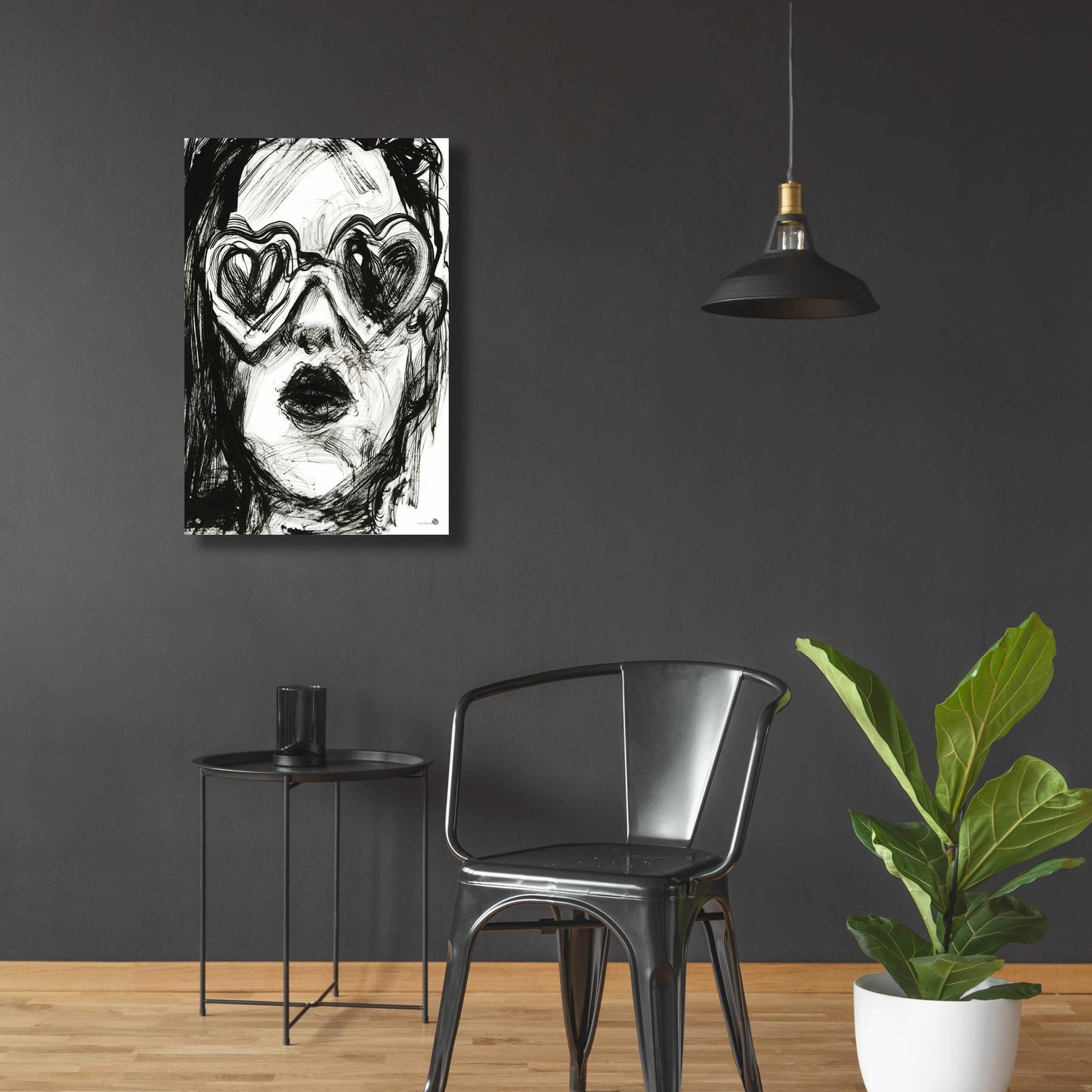 Epic Art 'Love Goggles' by Kamdon Kreations, Acrylic Glass Wall Art,24x36