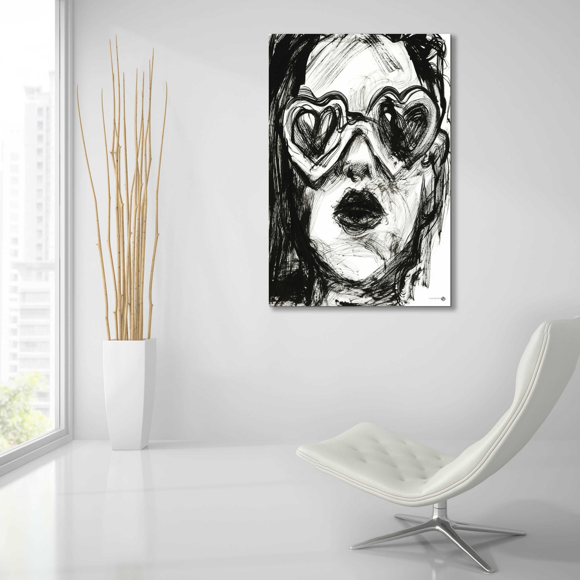 Epic Art 'Love Goggles' by Kamdon Kreations, Acrylic Glass Wall Art,24x36