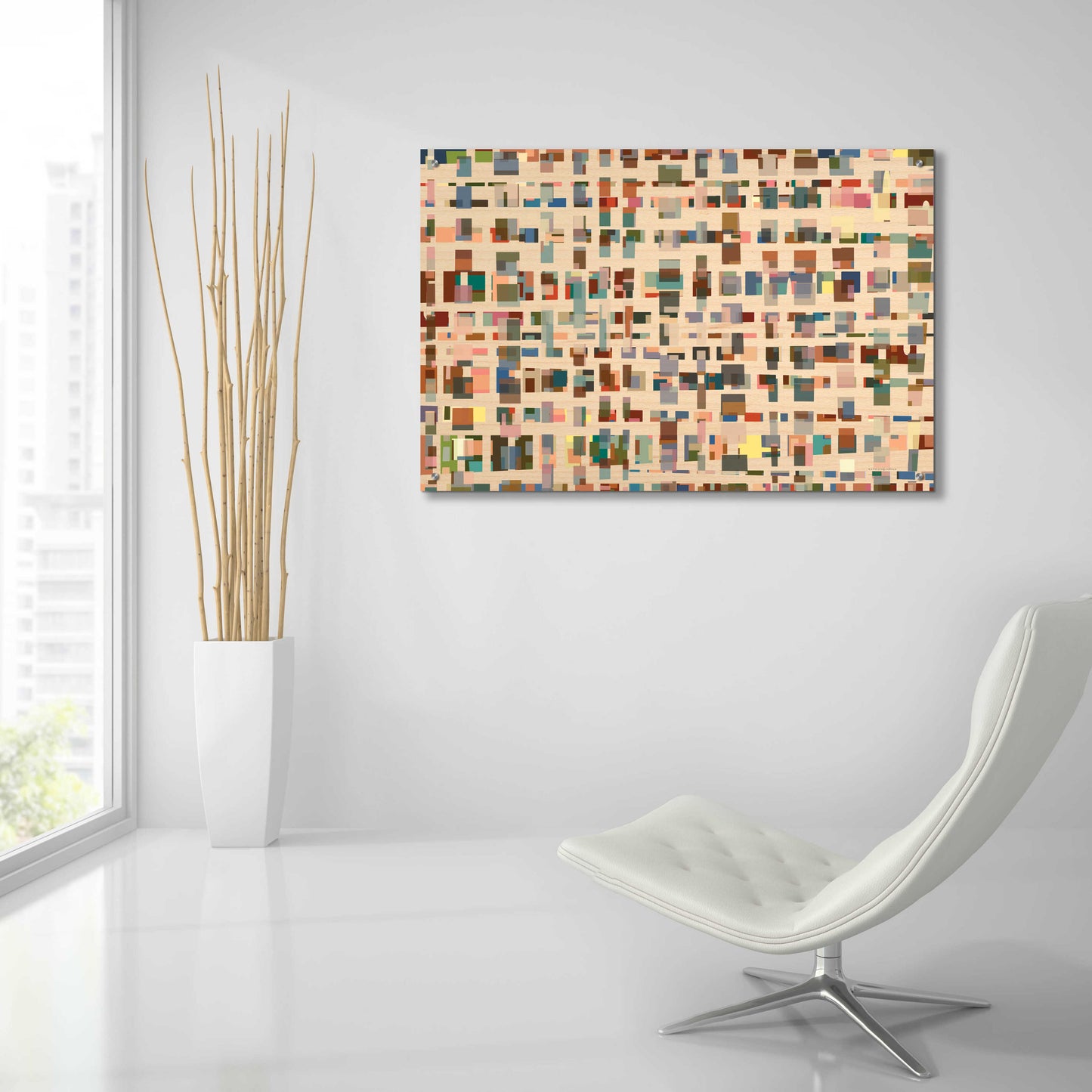 Epic Art 'From 1st Street to 16th' by Kamdon Kreations, Acrylic Glass Wall Art,36x24