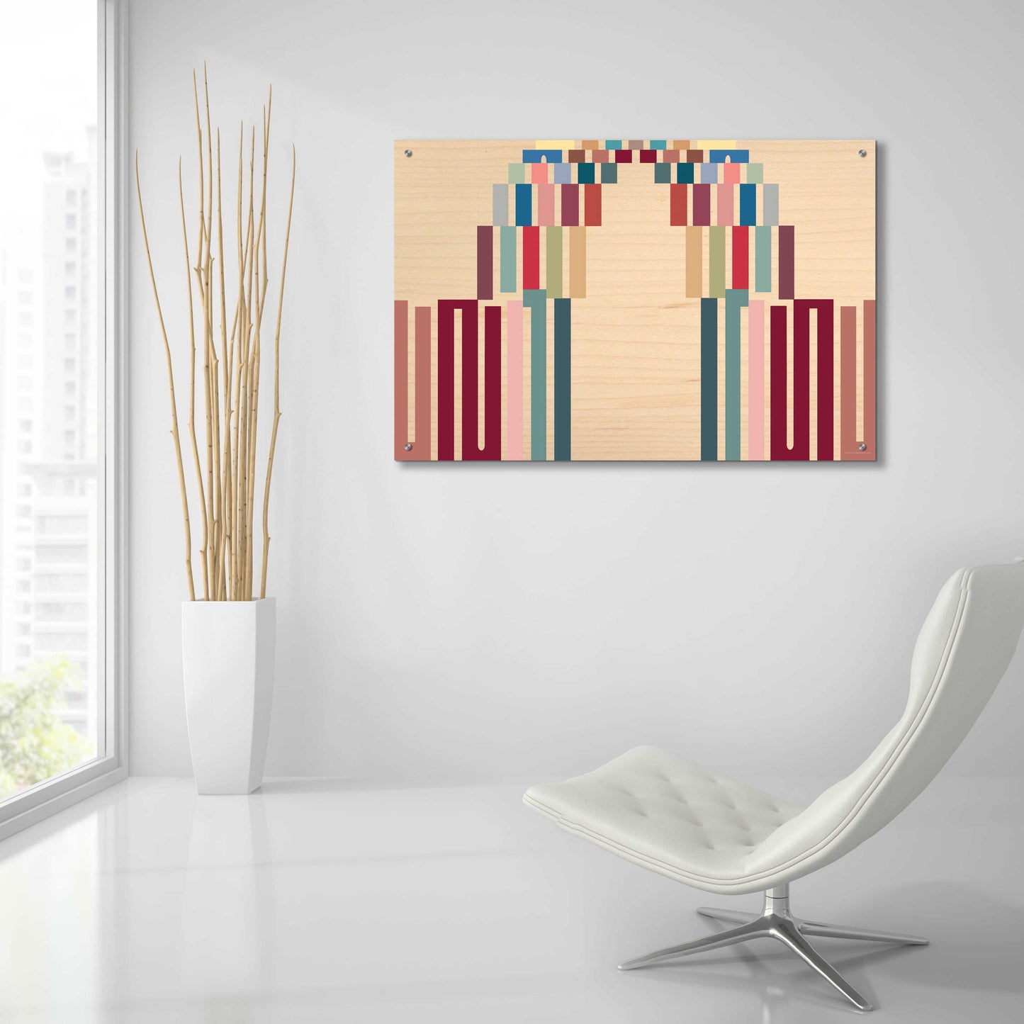 Epic Art 'Up or Down' by Kamdon Kreations, Acrylic Glass Wall Art,36x24