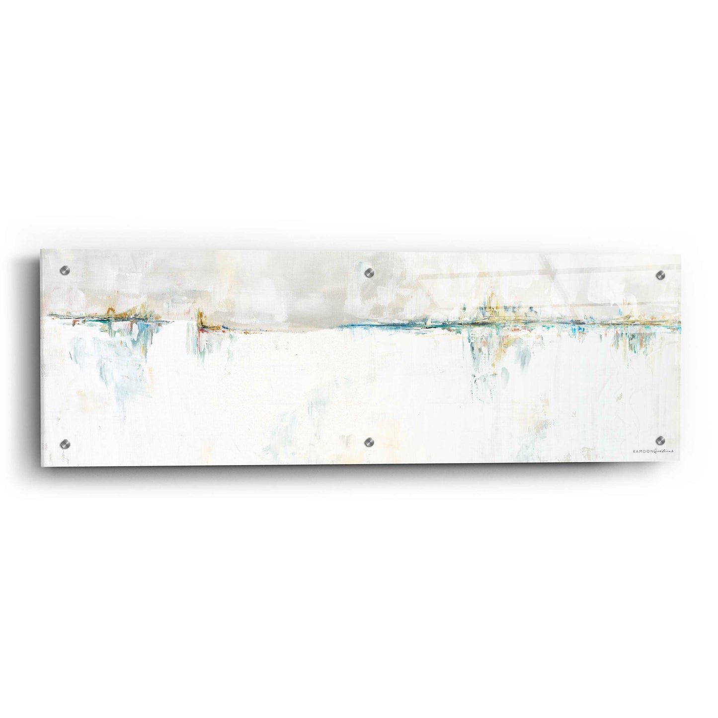 Epic Art 'A New Day    ' by Kamdon Kreations, Acrylic Glass Wall Art,36x12