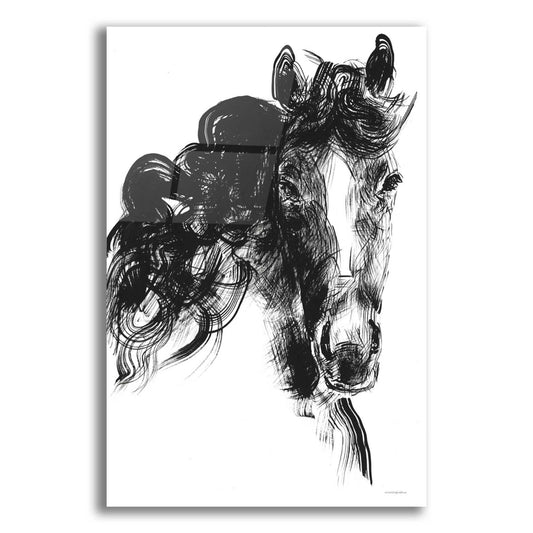 Epic Art 'Sweet Filly' by Kamdon Kreations, Acrylic Glass Wall Art