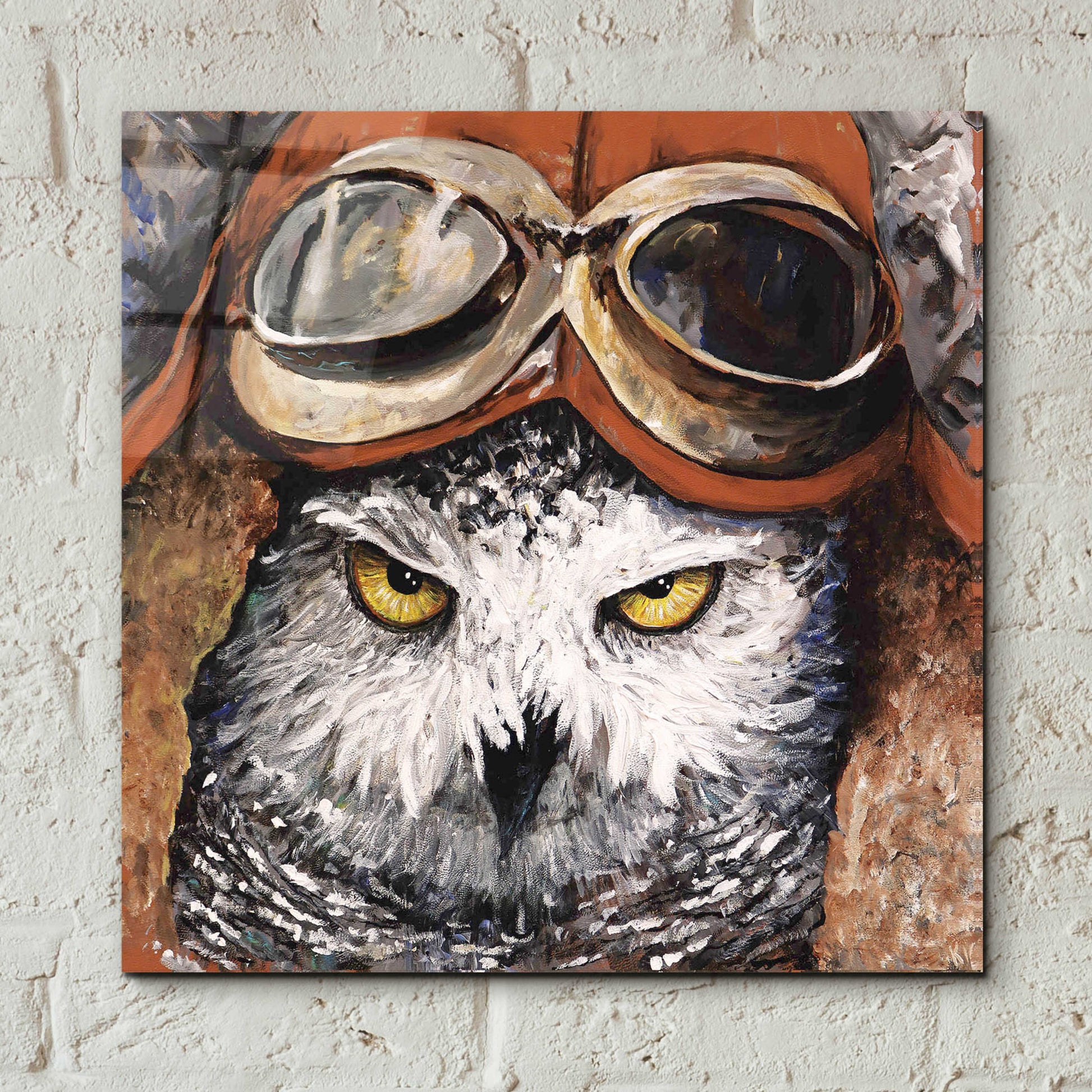 Epic Art 'On the Prowl' by Kamdon Kreations, Acrylic Glass Wall Art,12x12