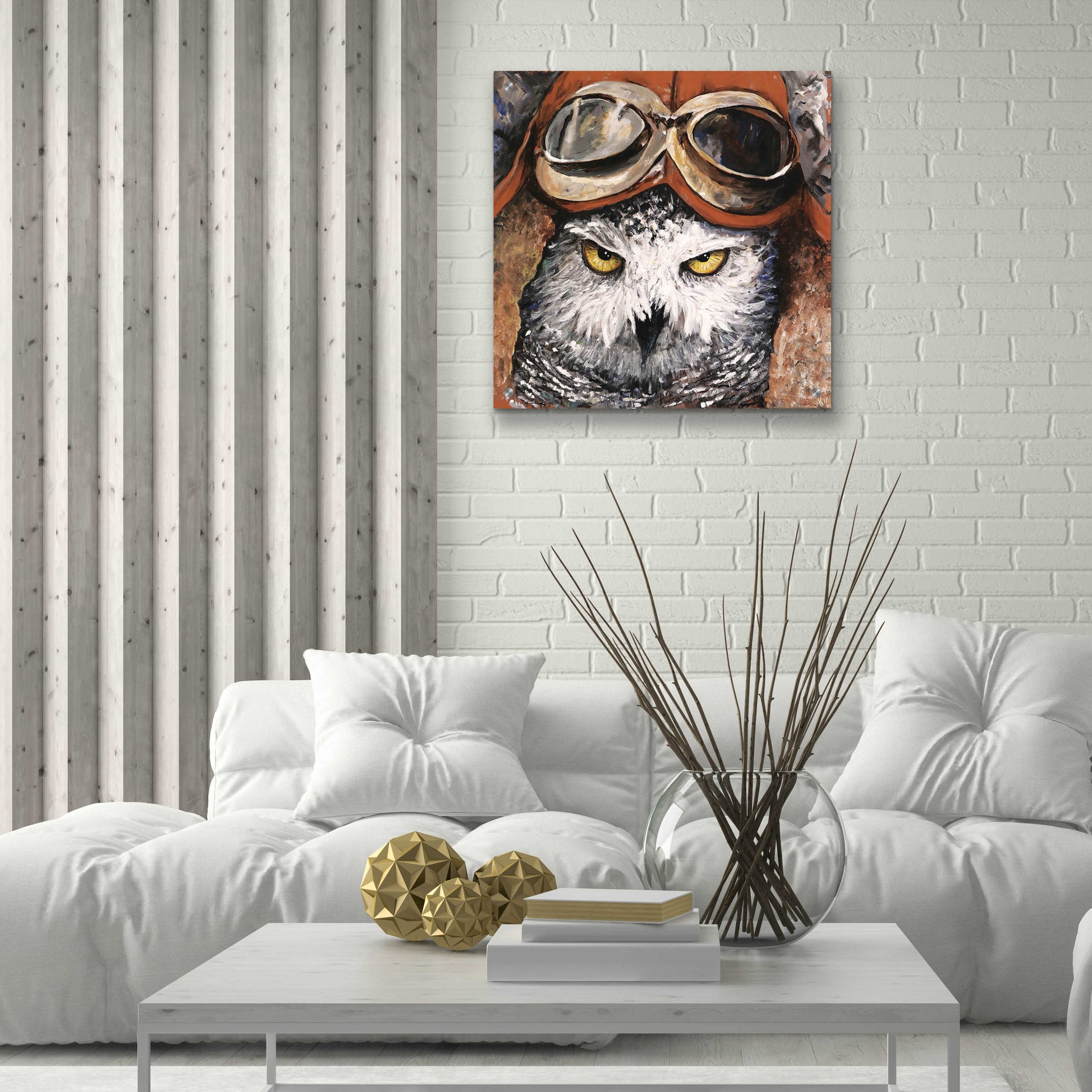 Epic Art 'On the Prowl' by Kamdon Kreations, Acrylic Glass Wall Art,24x24