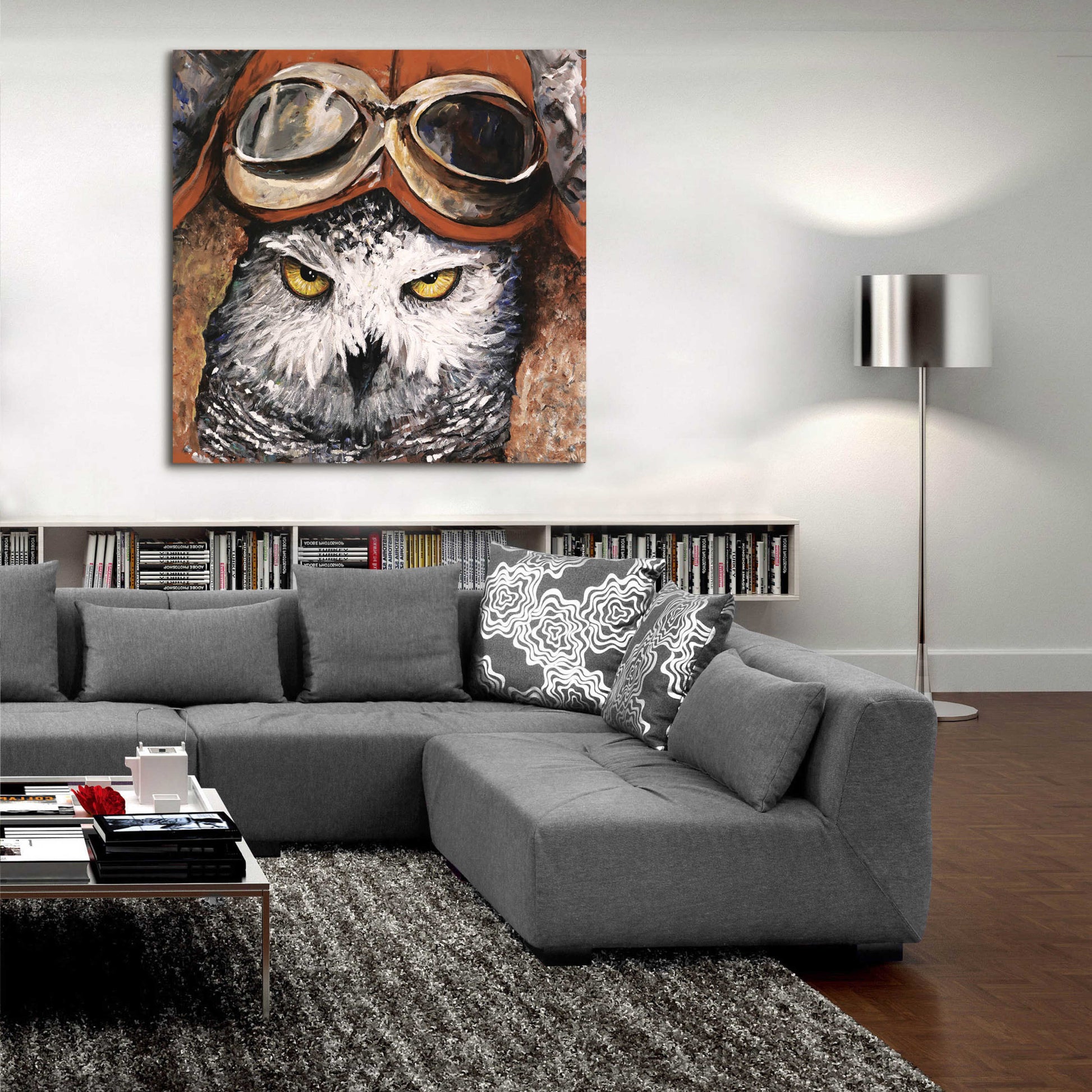 Epic Art 'On the Prowl' by Kamdon Kreations, Acrylic Glass Wall Art,36x36