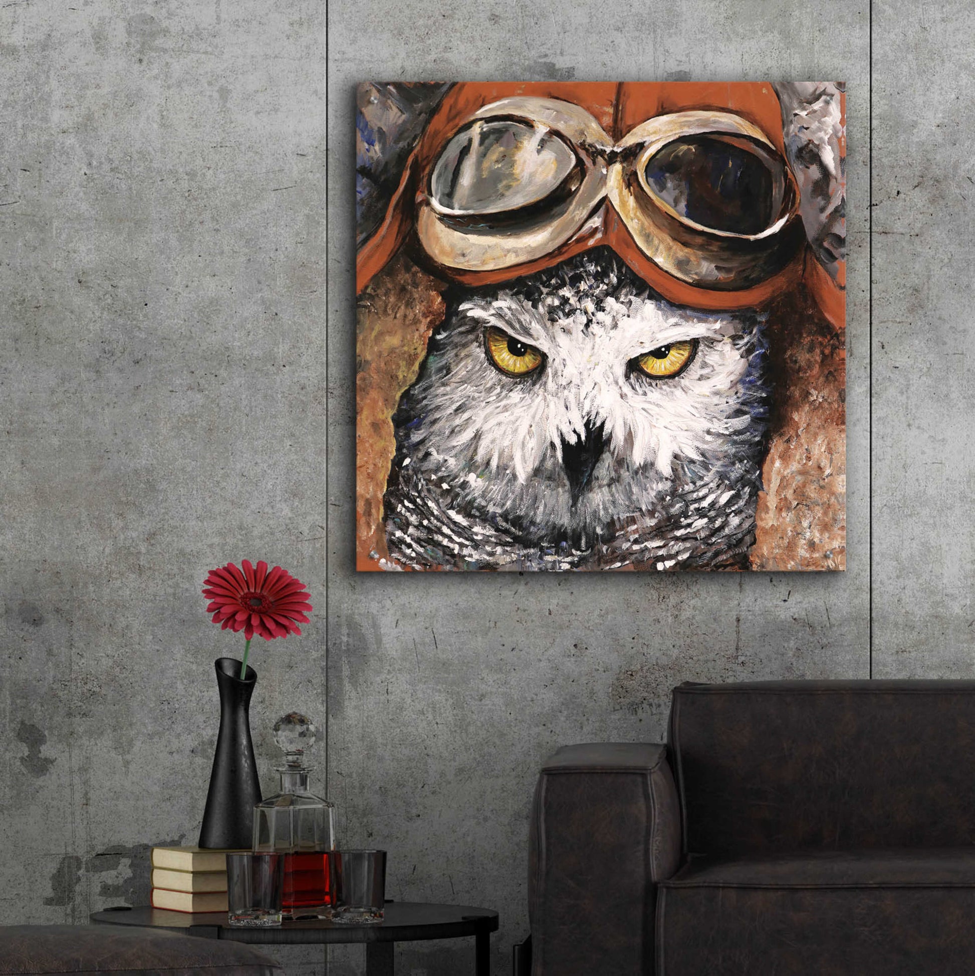 Epic Art 'On the Prowl' by Kamdon Kreations, Acrylic Glass Wall Art,36x36