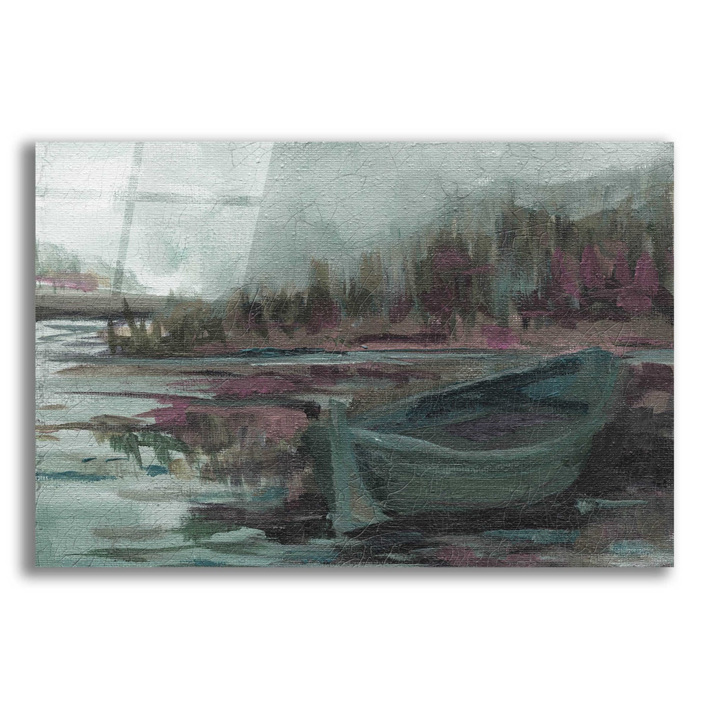 Epic Art 'Old Fishing Boat' by Kamdon Kreations, Acrylic Glass Wall Art