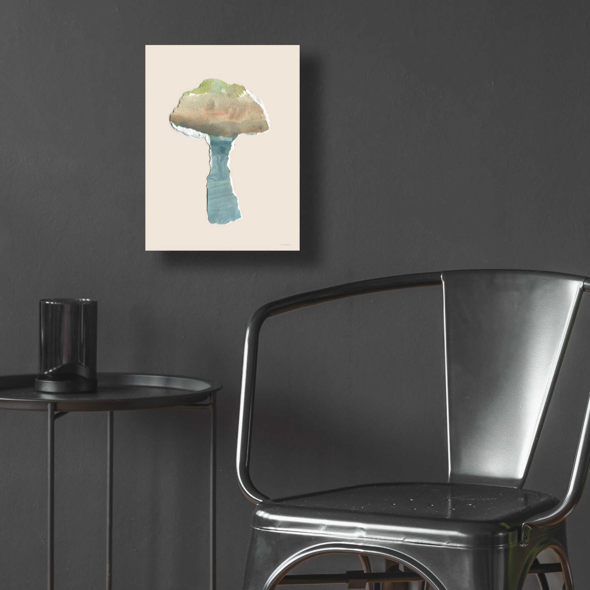 Epic Art 'Mushroom Home' by Kamdon Kreations, Acrylic Glass Wall Art,12x16