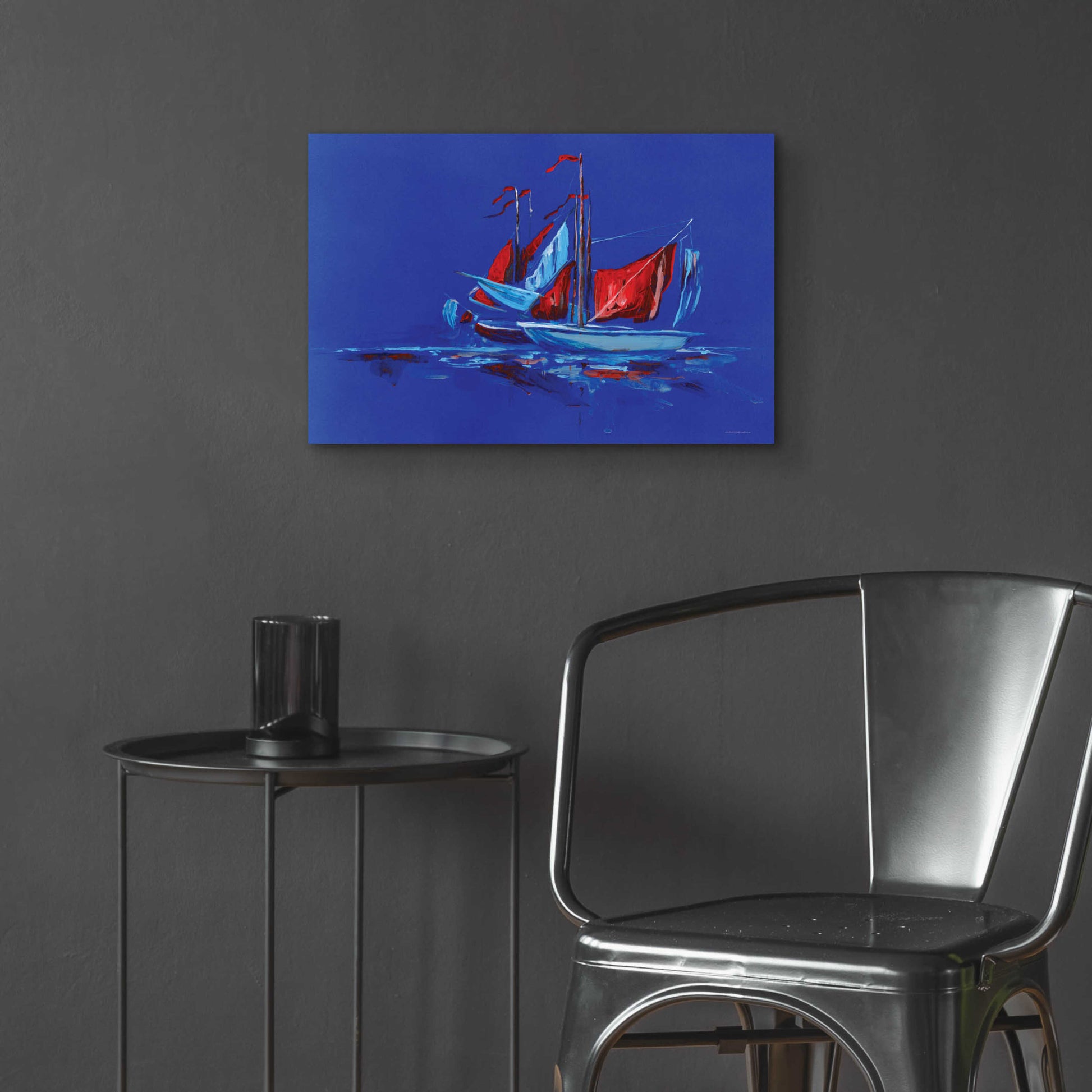 Epic Art 'Port and Starboard' by Kamdon Kreations, Acrylic Glass Wall Art,24x16