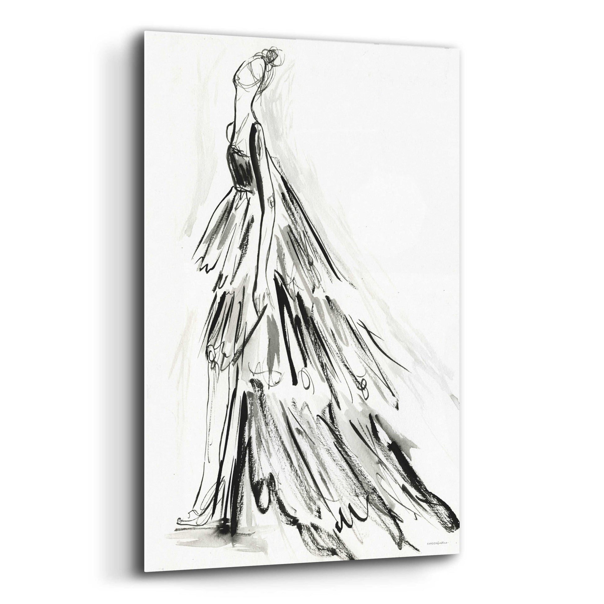 Epic Art 'I Have Nothing to Wear' by Kamdon Kreations, Acrylic Glass Wall Art,12x16