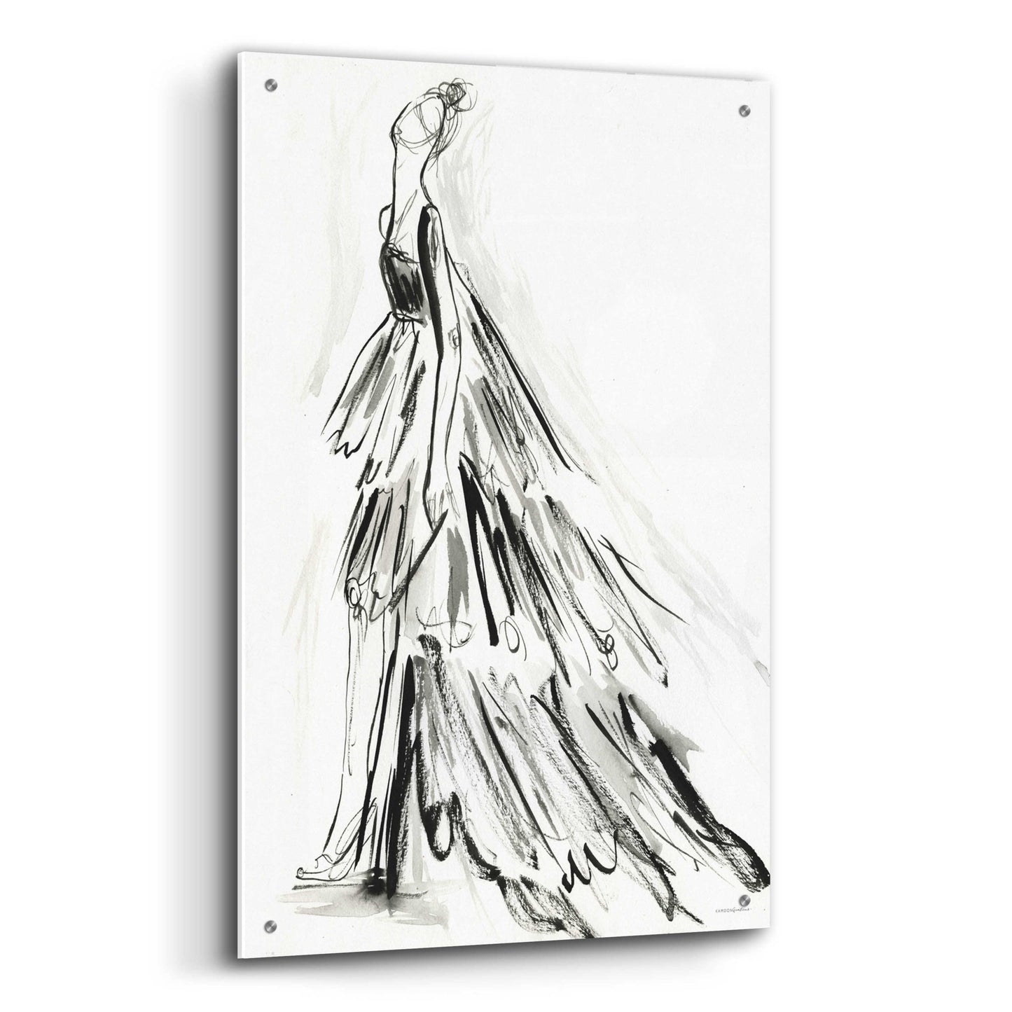 Epic Art 'I Have Nothing to Wear' by Kamdon Kreations, Acrylic Glass Wall Art,24x36