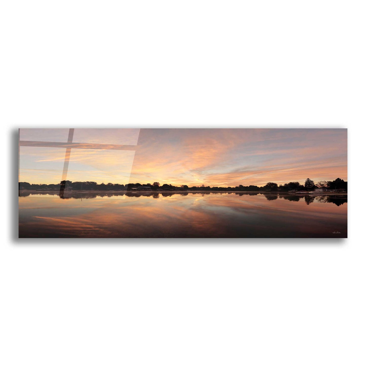 Epic Art 'Bayside Reflections' by Lori Deiter, Acrylic Glass Wall Art