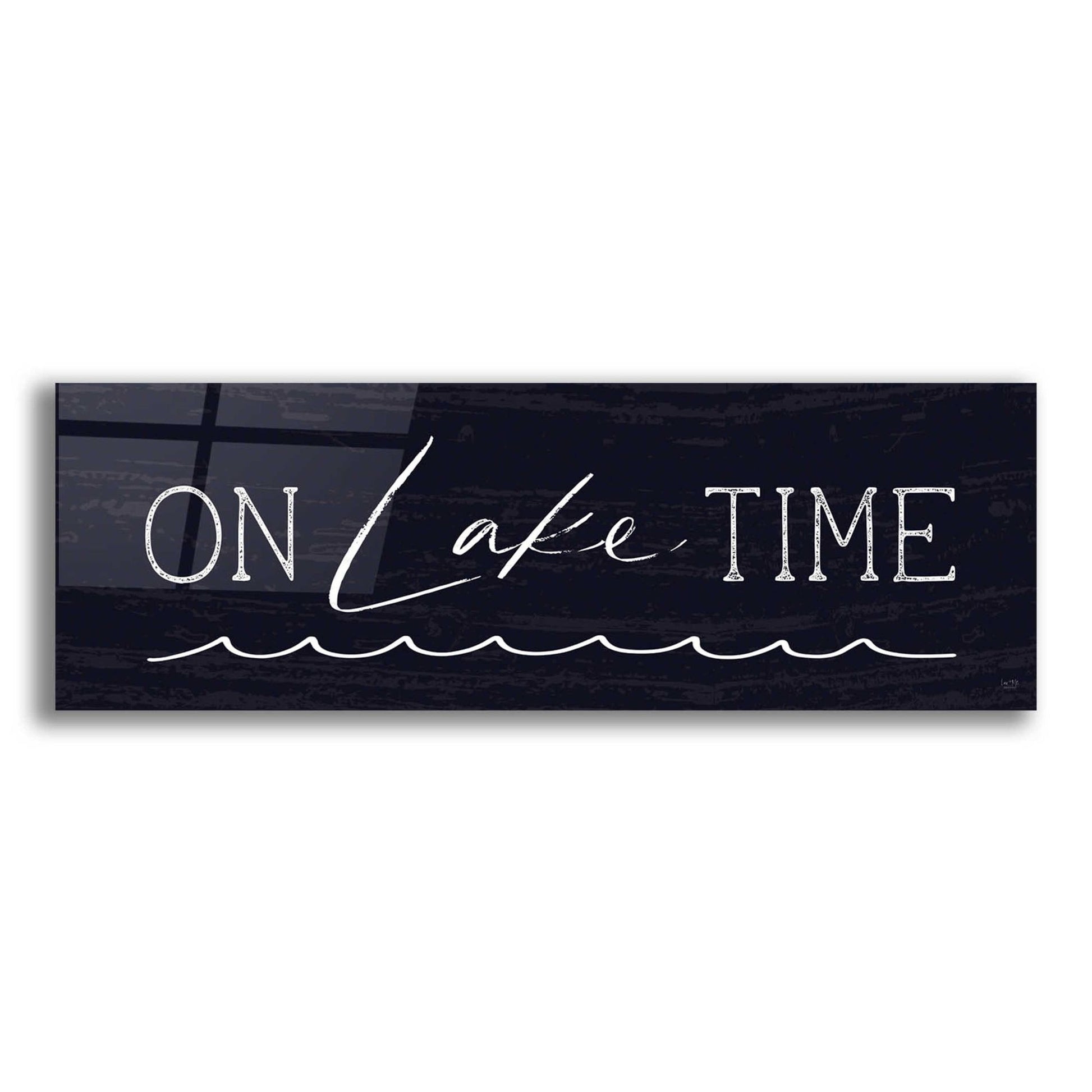 Epic Art 'On Lake Time' by Lux + Me, Acrylic Glass Wall Art