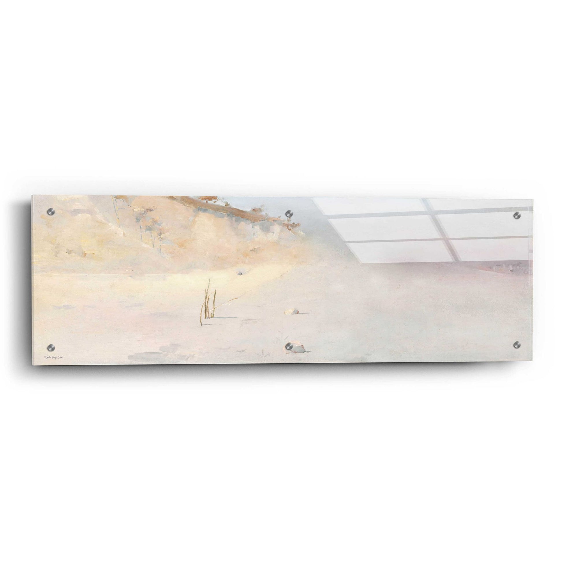 Epic Art 'Landscape' by Stellar Design, Acrylic Glass Wall Art,36x12