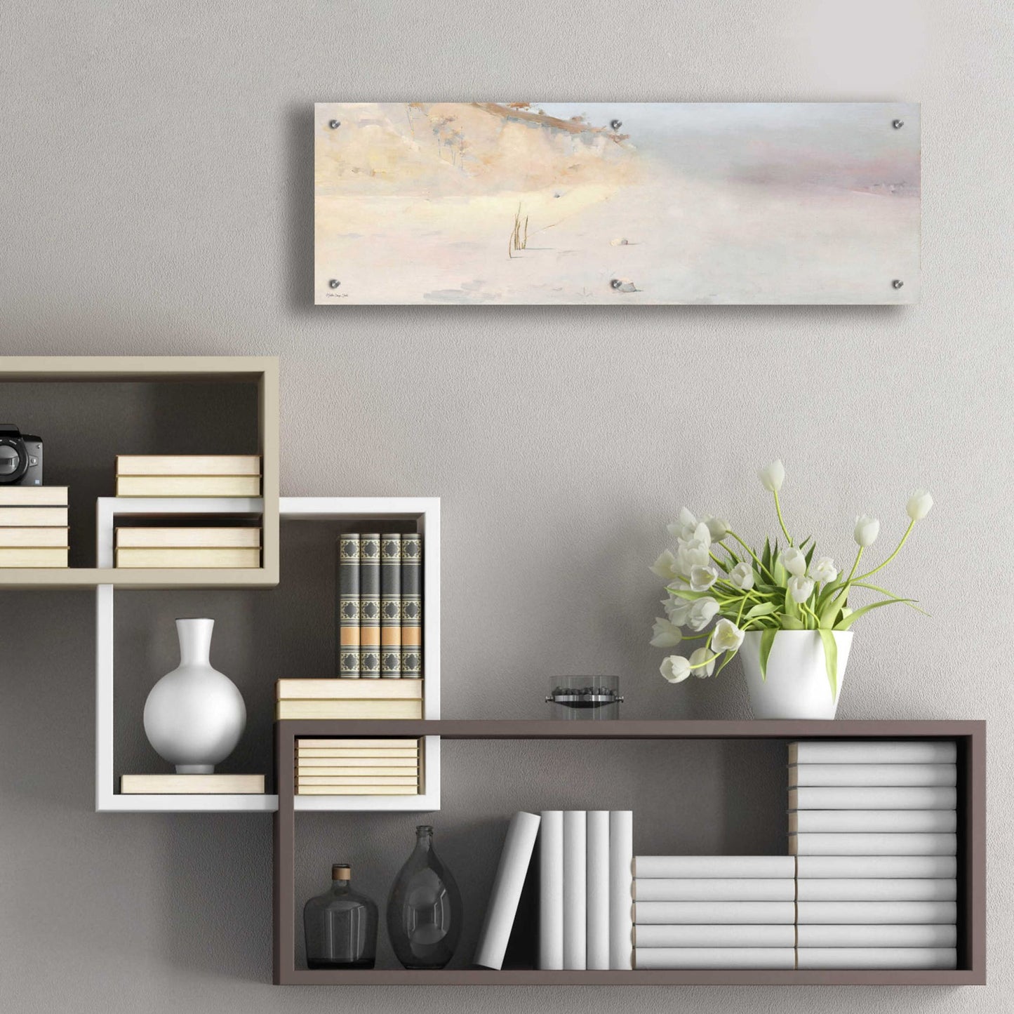 Epic Art 'Landscape' by Stellar Design, Acrylic Glass Wall Art,36x12