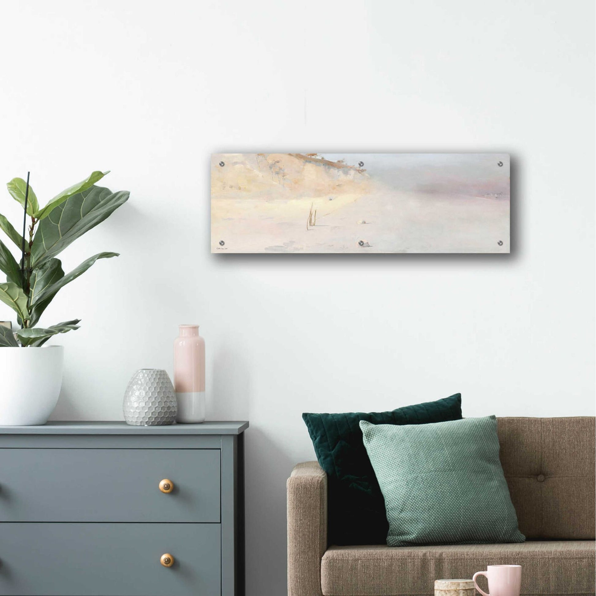 Epic Art 'Landscape' by Stellar Design, Acrylic Glass Wall Art,36x12