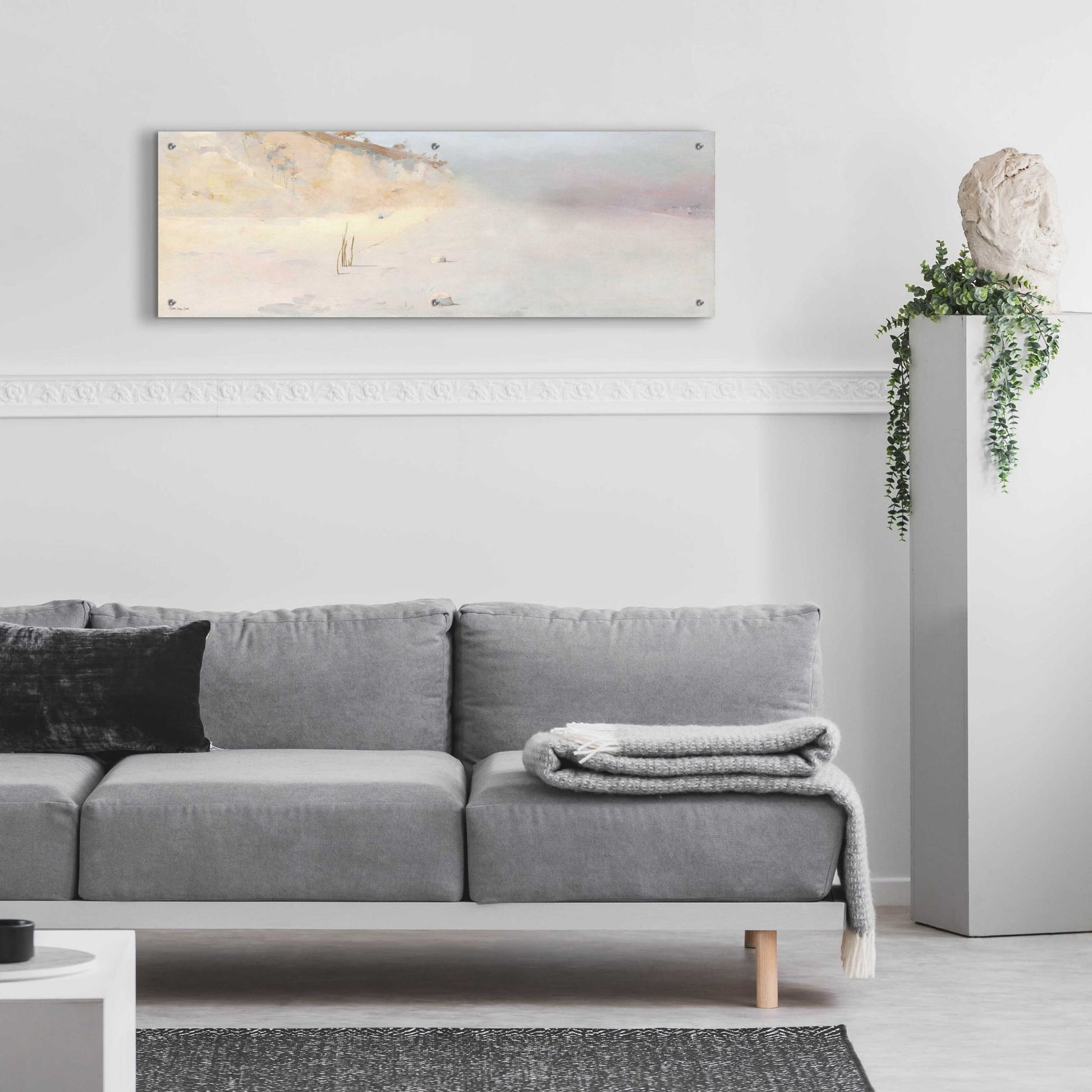 Epic Art 'Landscape' by Stellar Design, Acrylic Glass Wall Art,48x16