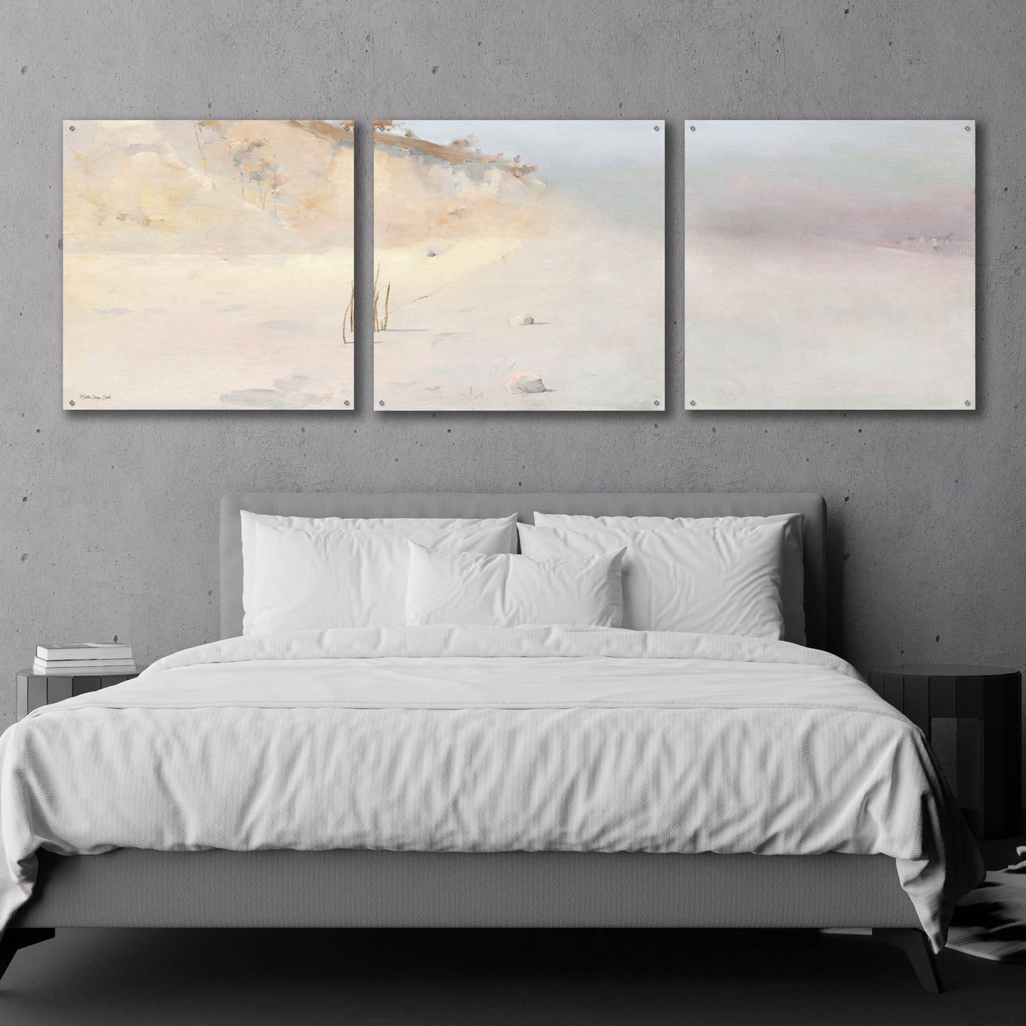 Epic Art 'Landscape' by Stellar Design, Acrylic Glass Wall Art, 3 Piece Set,108x36