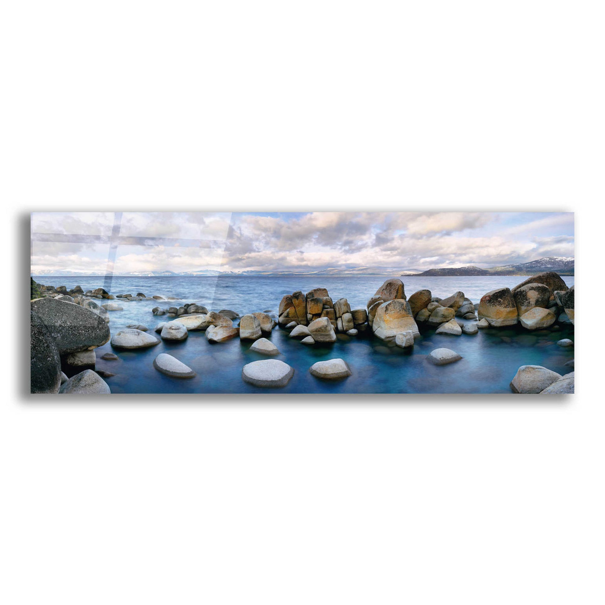 Epic Art 'Sand Harbor' by Christopher Foster, Acrylic Glass Wall Art