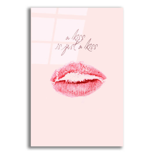 Epic Art 'A Kiss Is Just a Kiss' by Design Fabrikken, Acrylic Glass Wall Art