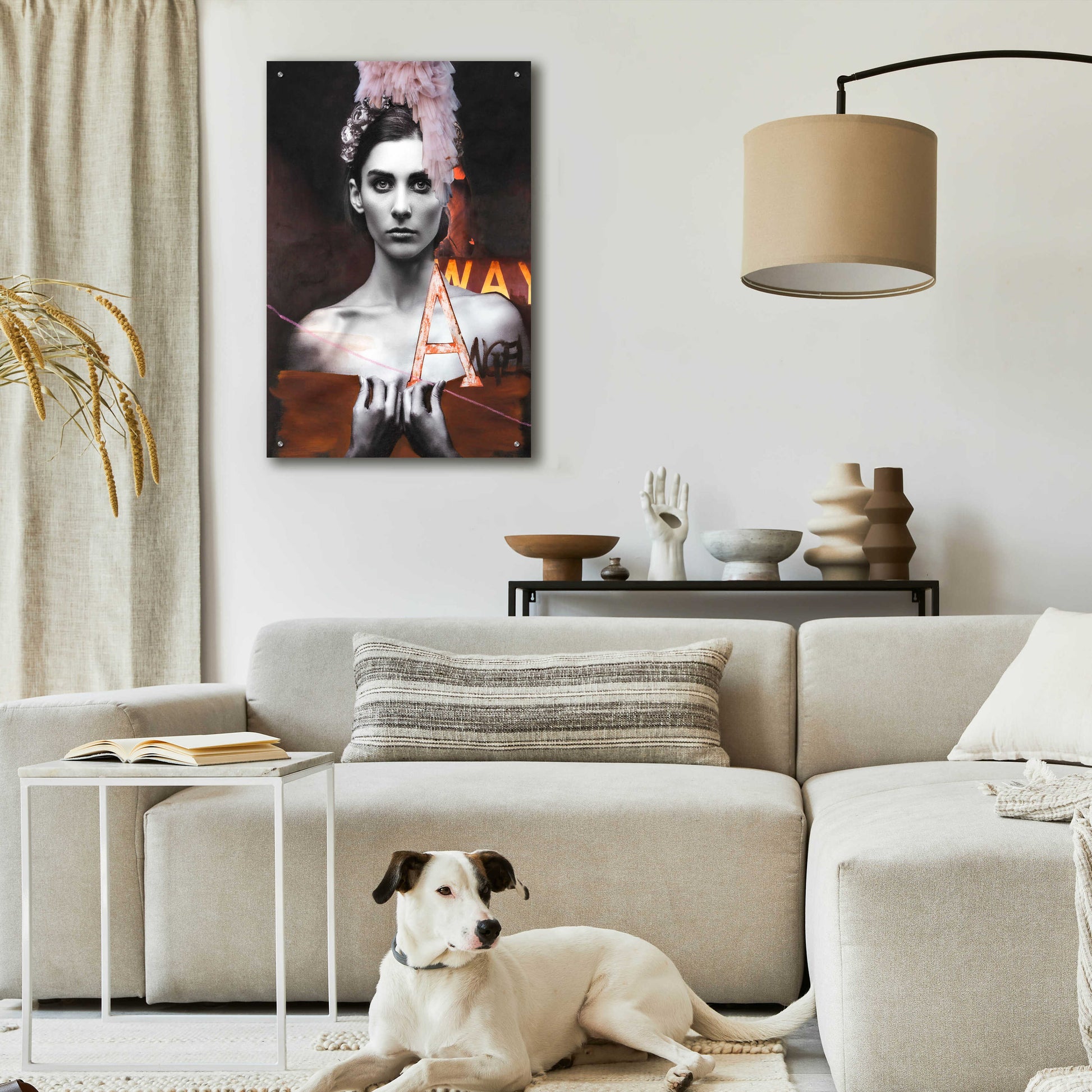 Epic Art 'Angel' by Design Fabrikken, Acrylic Glass Wall Art,24x36